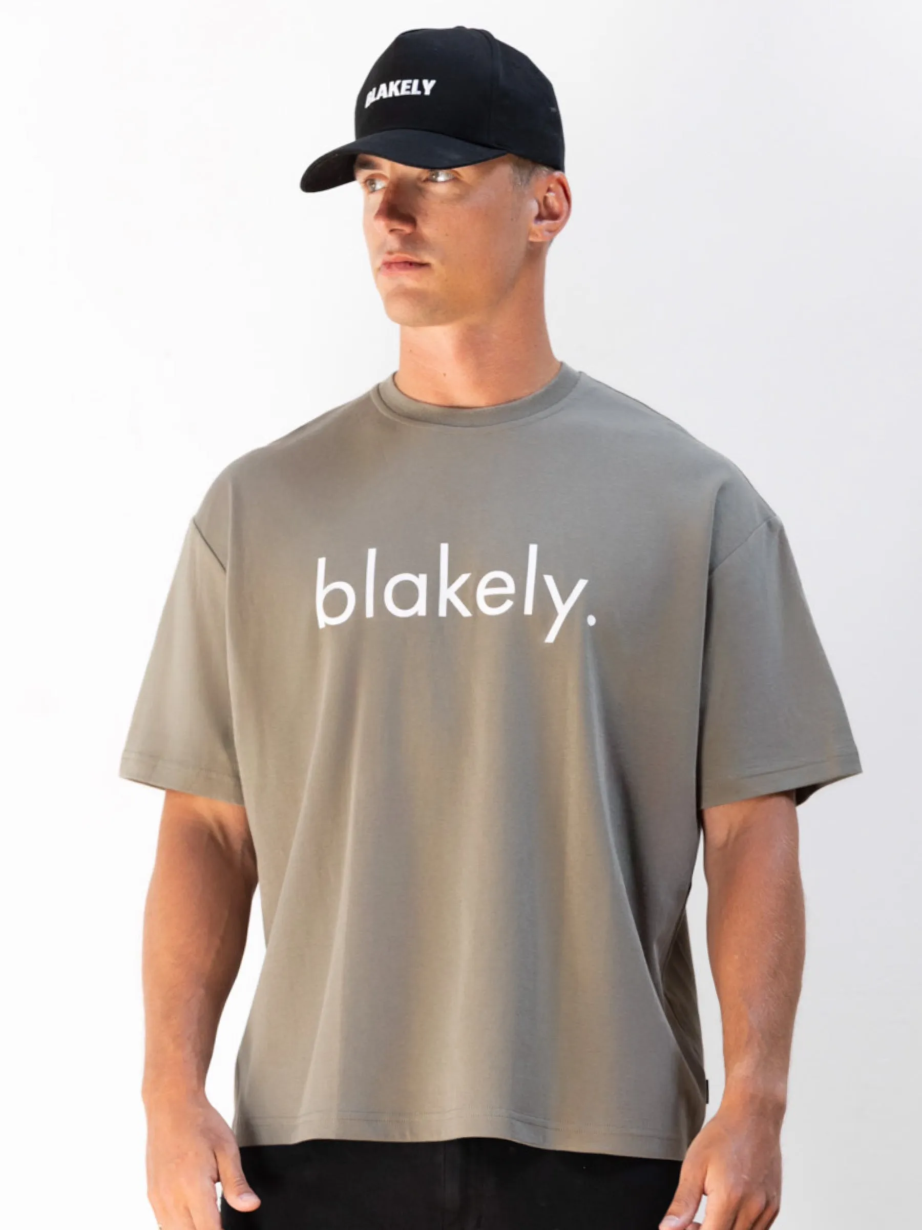 Logo Unfitted T-Shirt - Washed Khaki sold by Blakely product image thumbnail 2