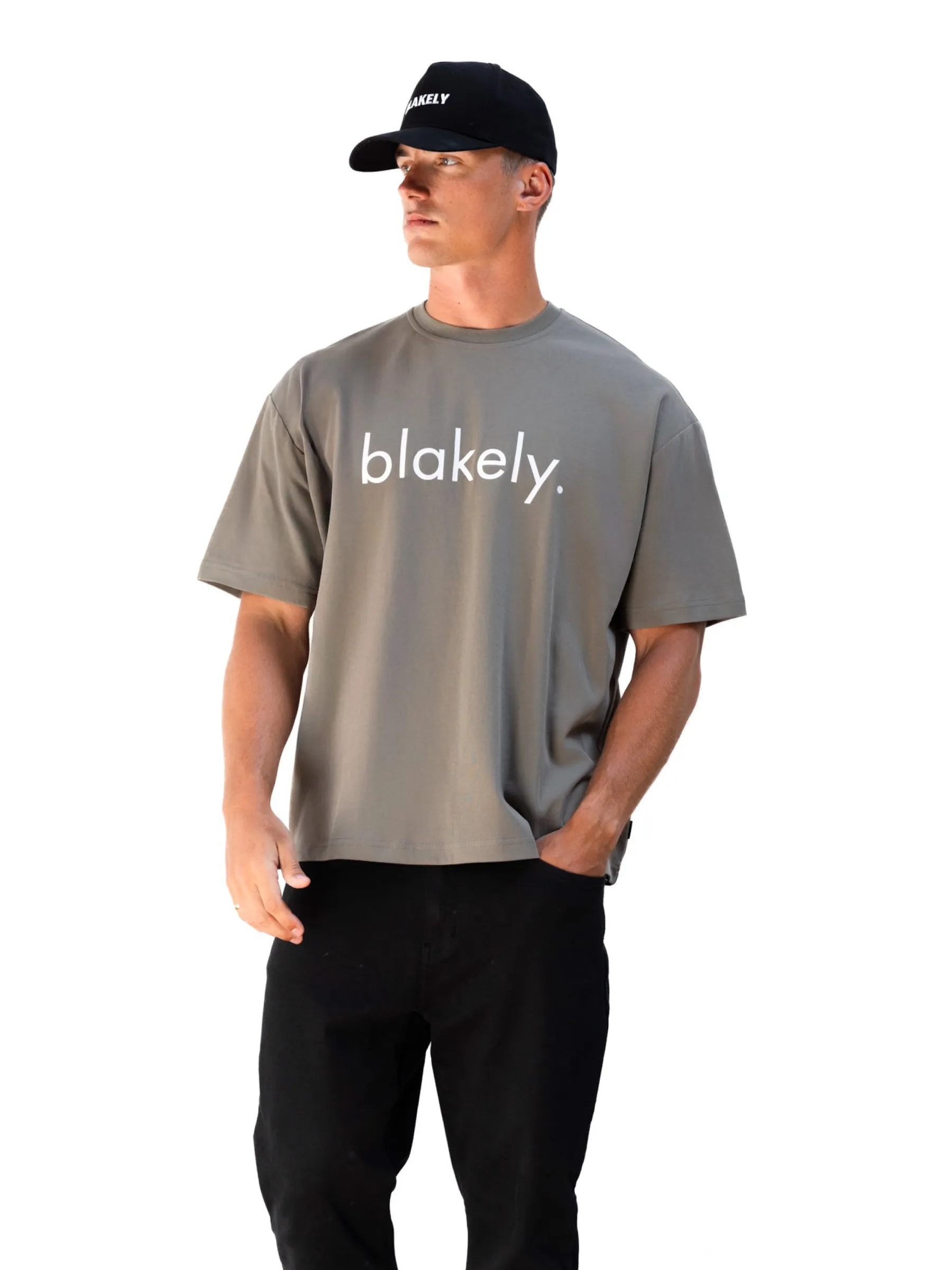 Logo Unfitted T-Shirt - Washed Khaki sold by Blakely product image thumbnail 5