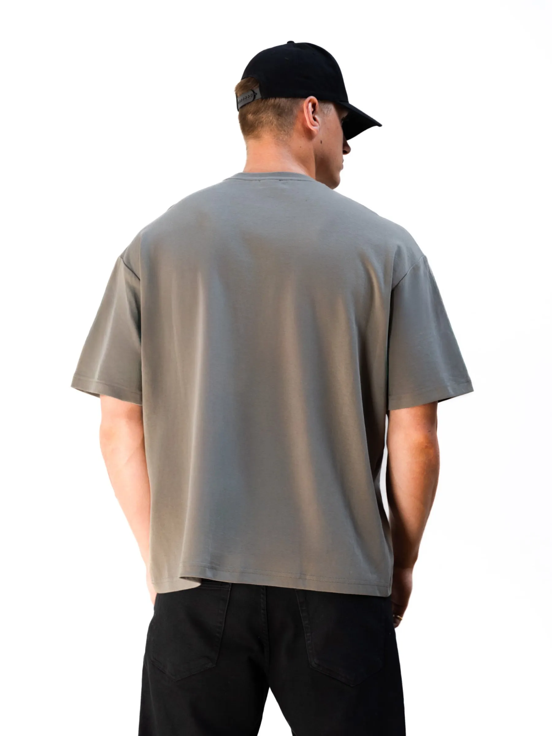 Logo Unfitted T-Shirt - Washed Khaki sold by Blakely product image thumbnail 4