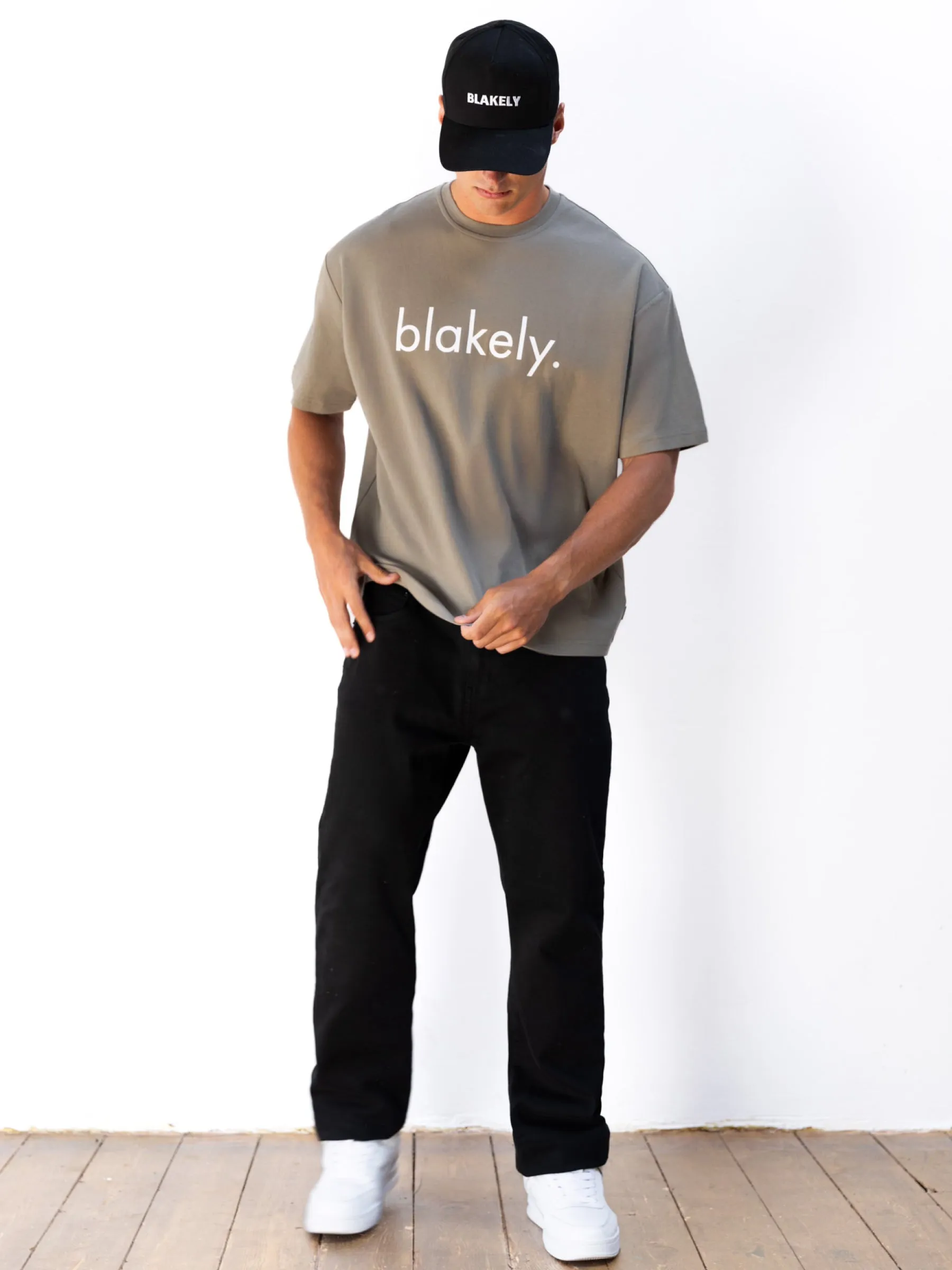Logo Unfitted T-Shirt - Washed Khaki sold by Blakely product image thumbnail 3