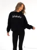 Logo Oversized Jumper - Black sold by Blakely