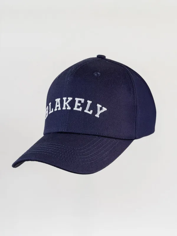 Varsity Cap - Navy sold by Blakely