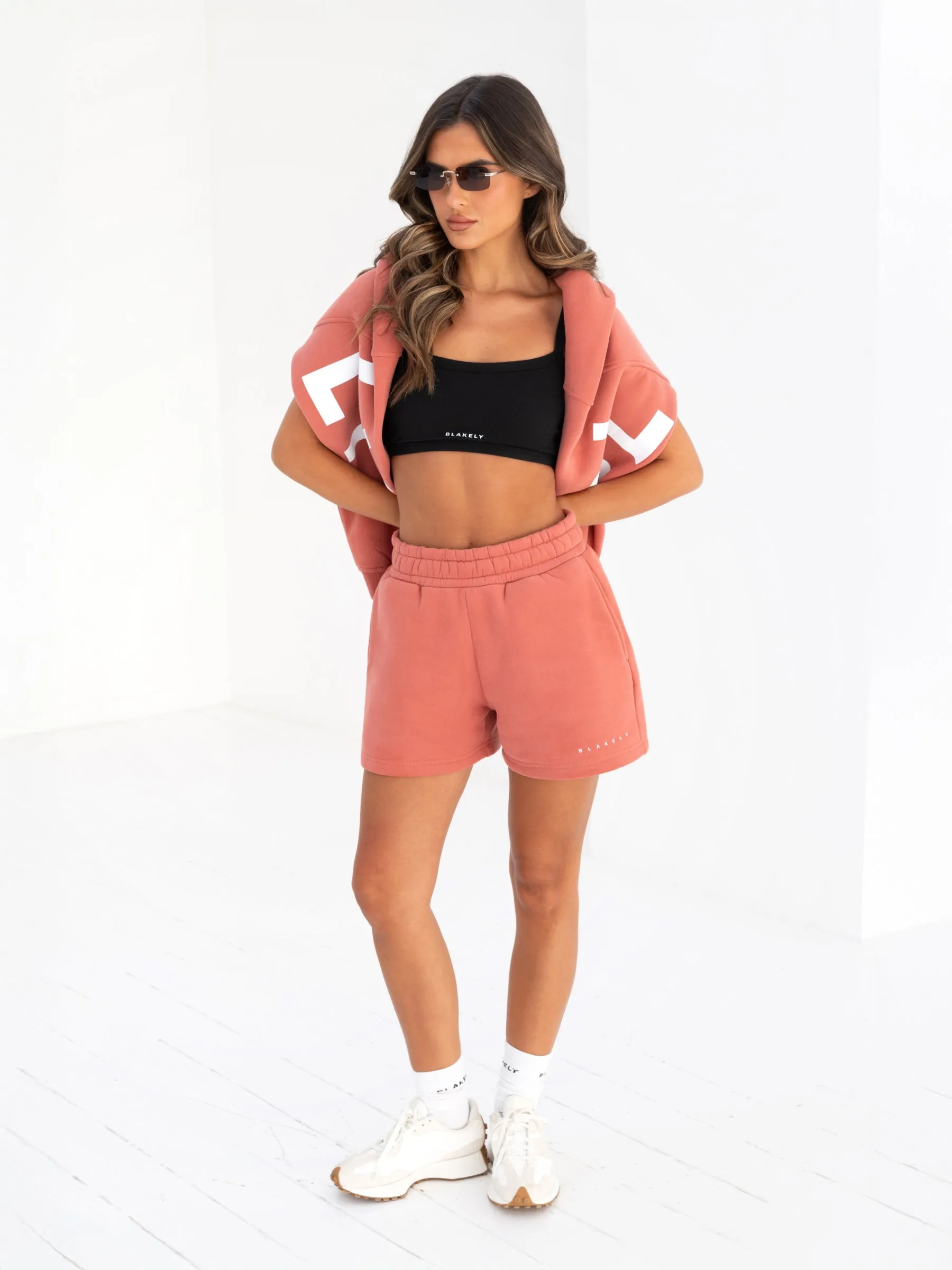 Isabel Oversized Hoodie - Burnt Coral sold by Blakely product image thumbnail 5