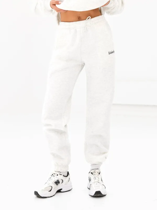 Sami Sweatpants - Marl White sold by Blakely