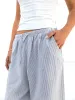 Lola Stripe Trousers - Grey sold by Blakely
