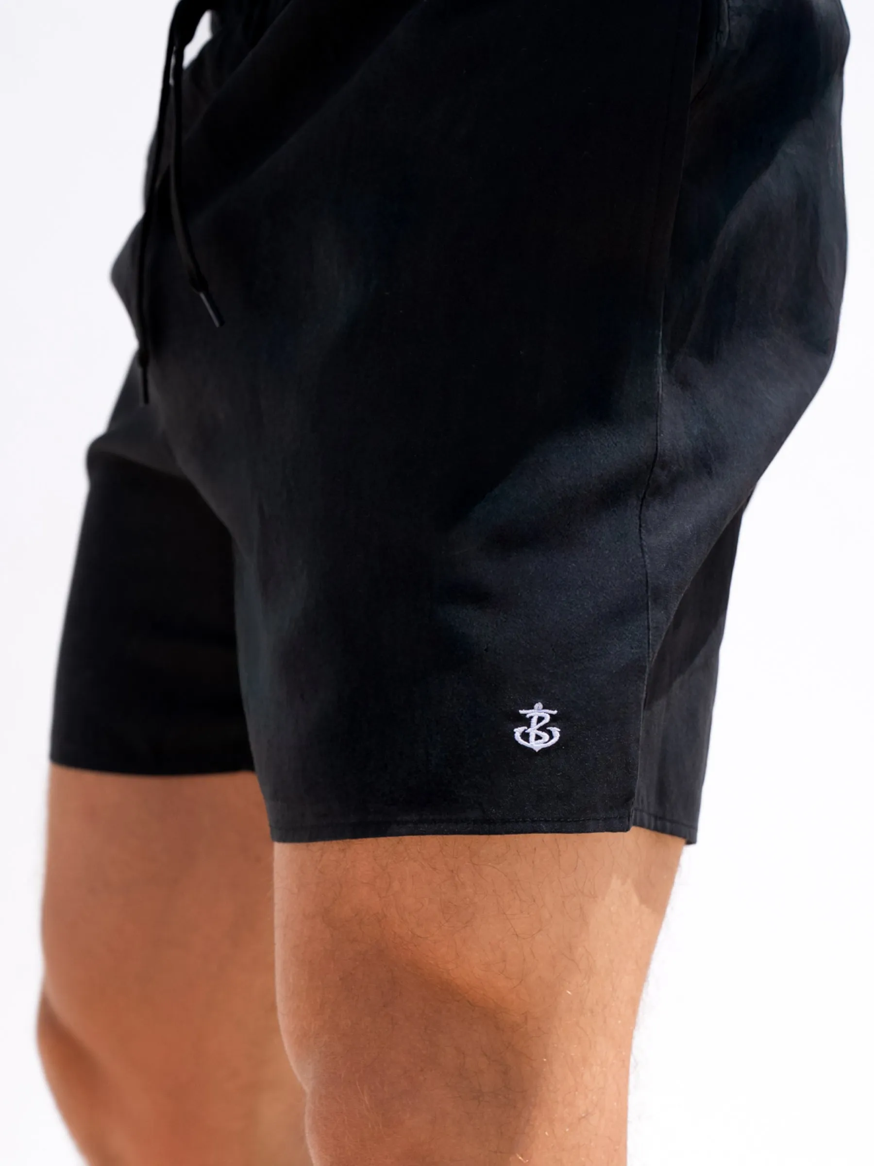 Anchor Swim Shorts - Black sold by Blakely product image thumbnail 4