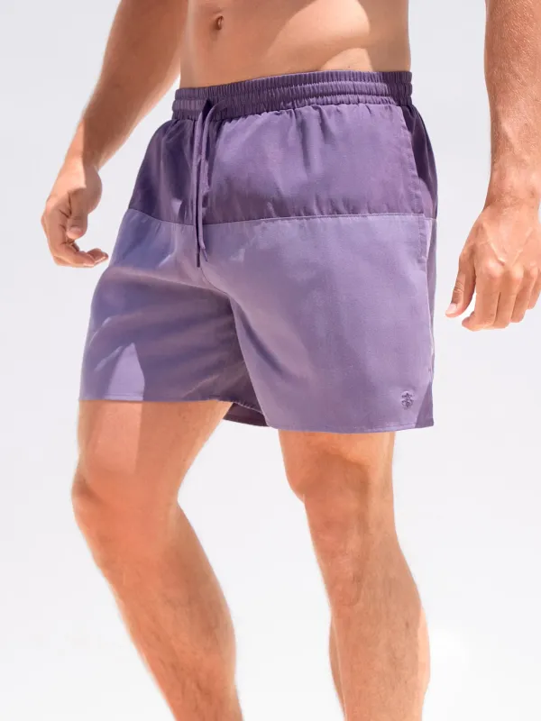 Anchor Swim Shorts - Purple sold by Blakely