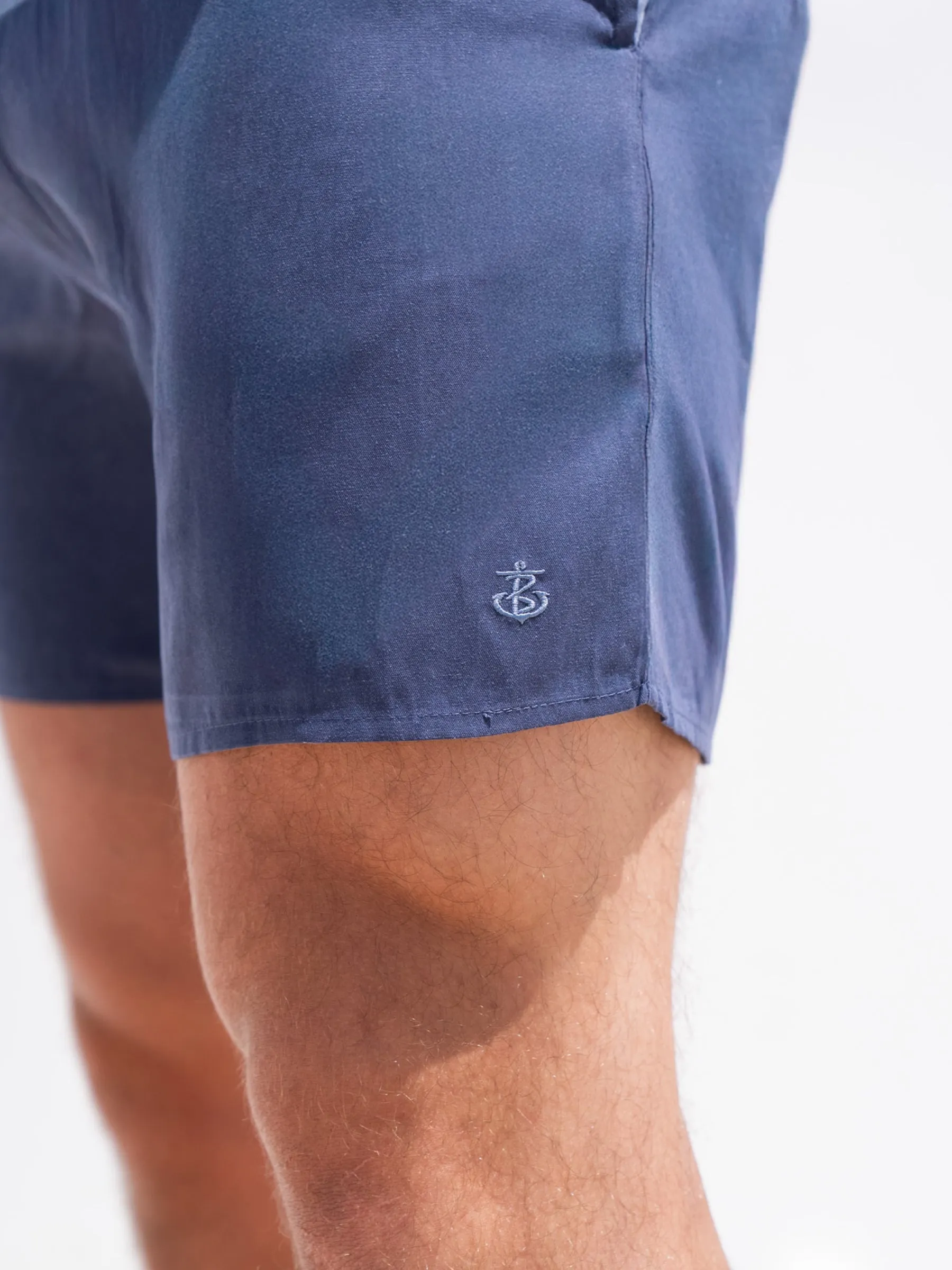 Anchor Swim Shorts - Dusty Blue sold by Blakely product image thumbnail 4