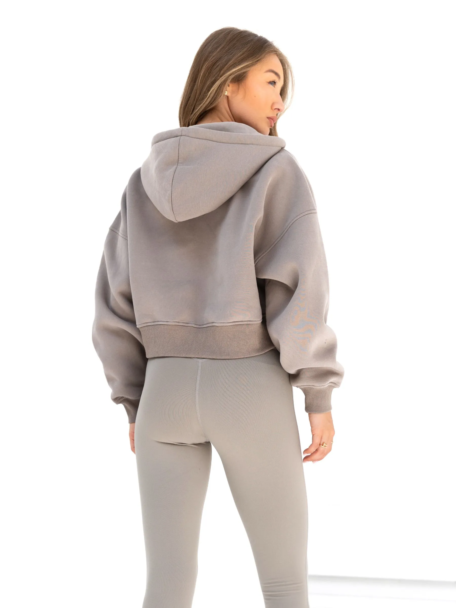 Blakely Full Zip Hoodie - Neutral Grey sold by Blakely product image thumbnail 3