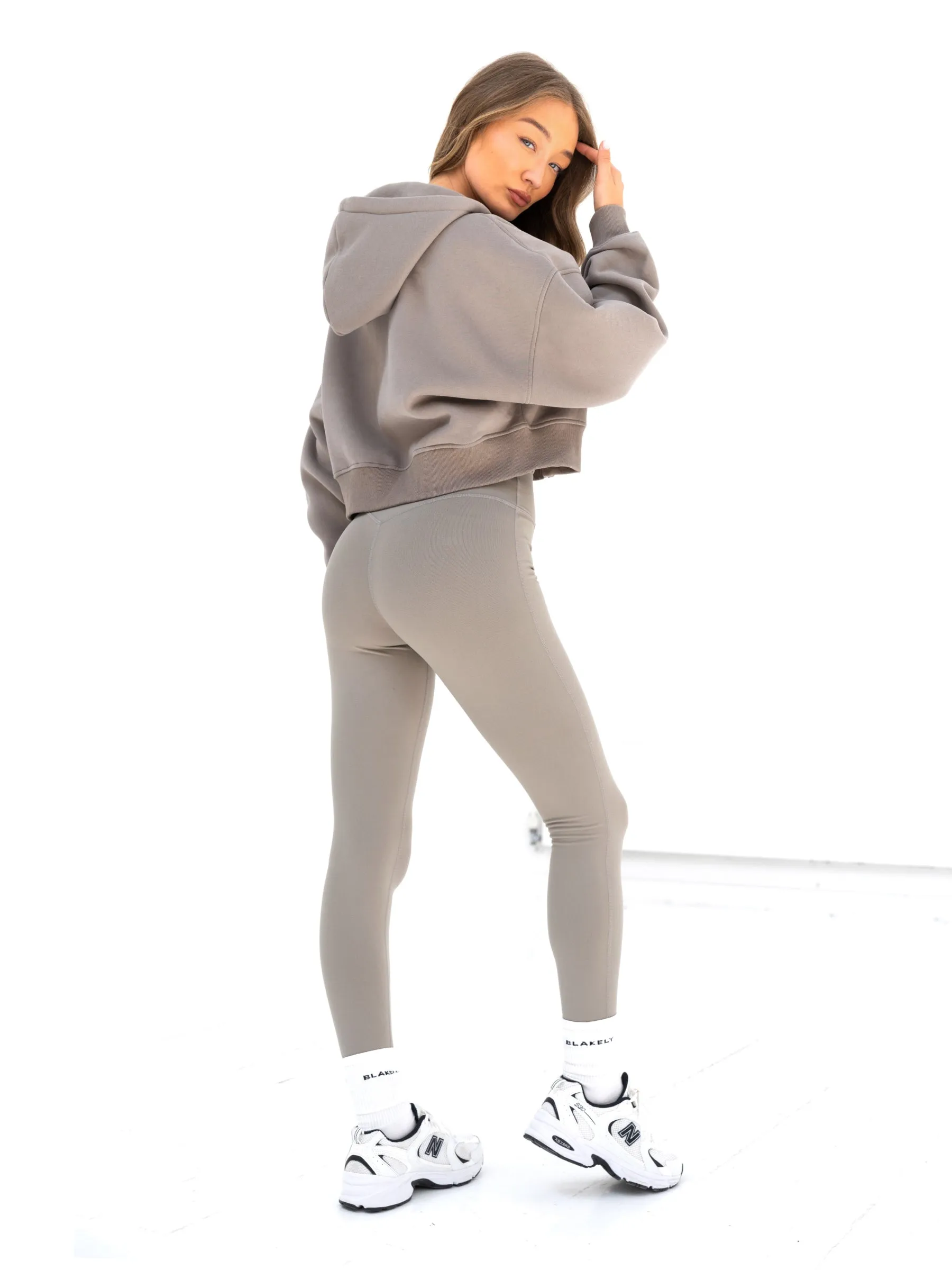 Blakely Full Zip Hoodie - Neutral Grey sold by Blakely product image thumbnail 5