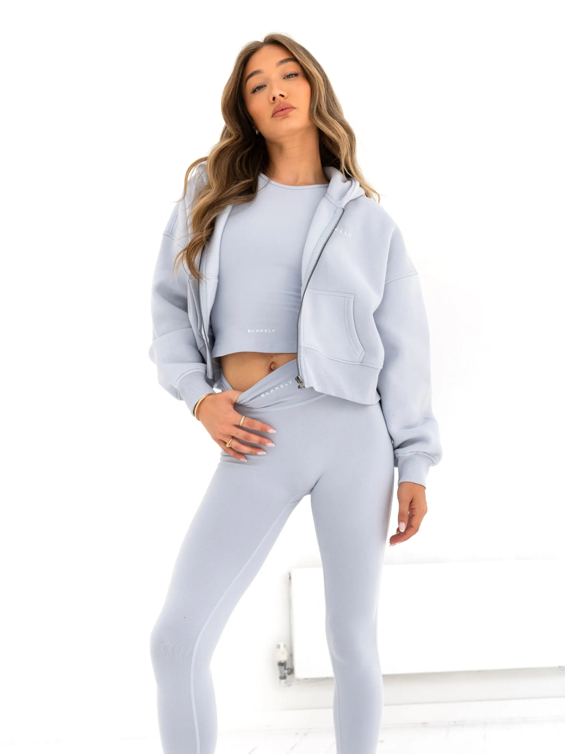 Ultimate Soft Lifestyle Leggings - Pale Blue sold by Blakely product image thumbnail 5