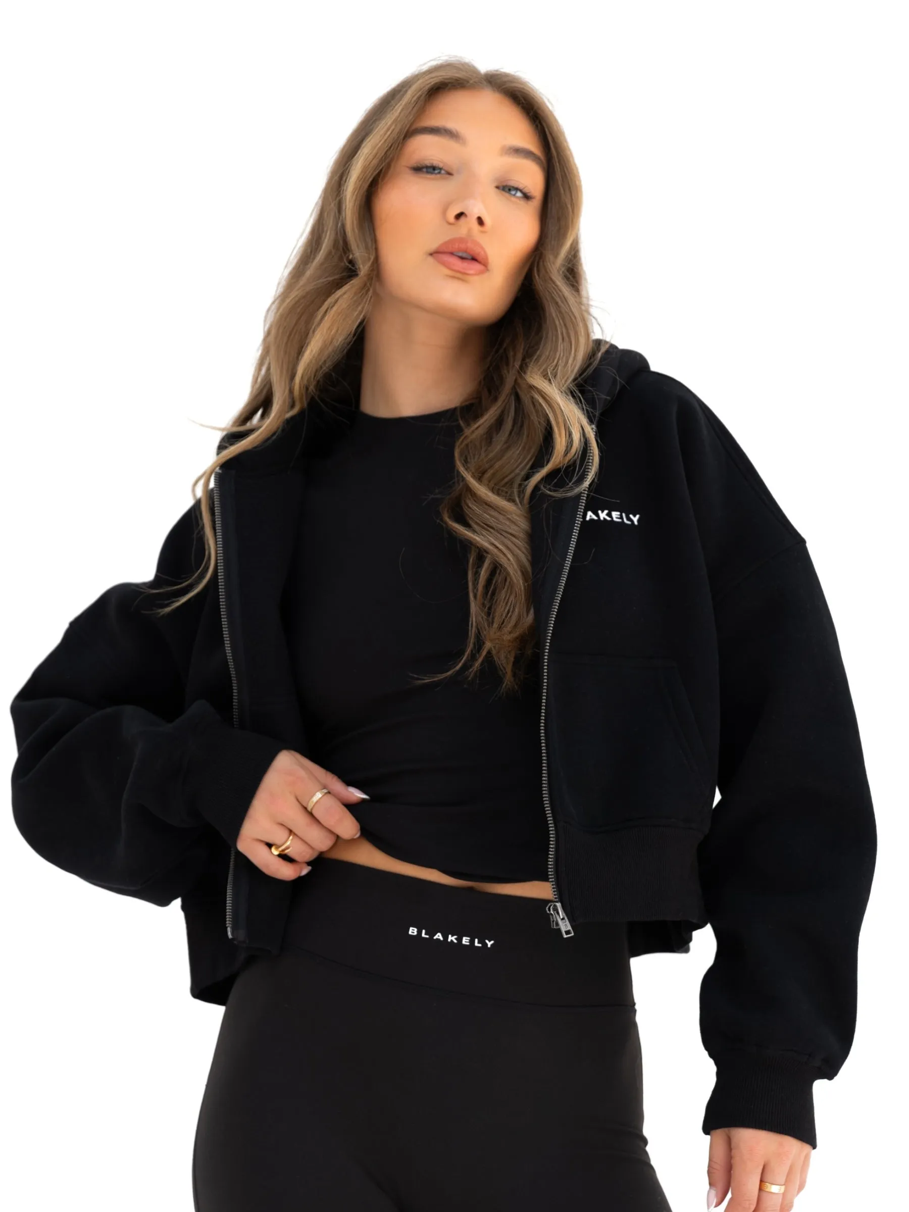 Blakely Full Zip Hoodie - Black sold by Blakely product image thumbnail 2