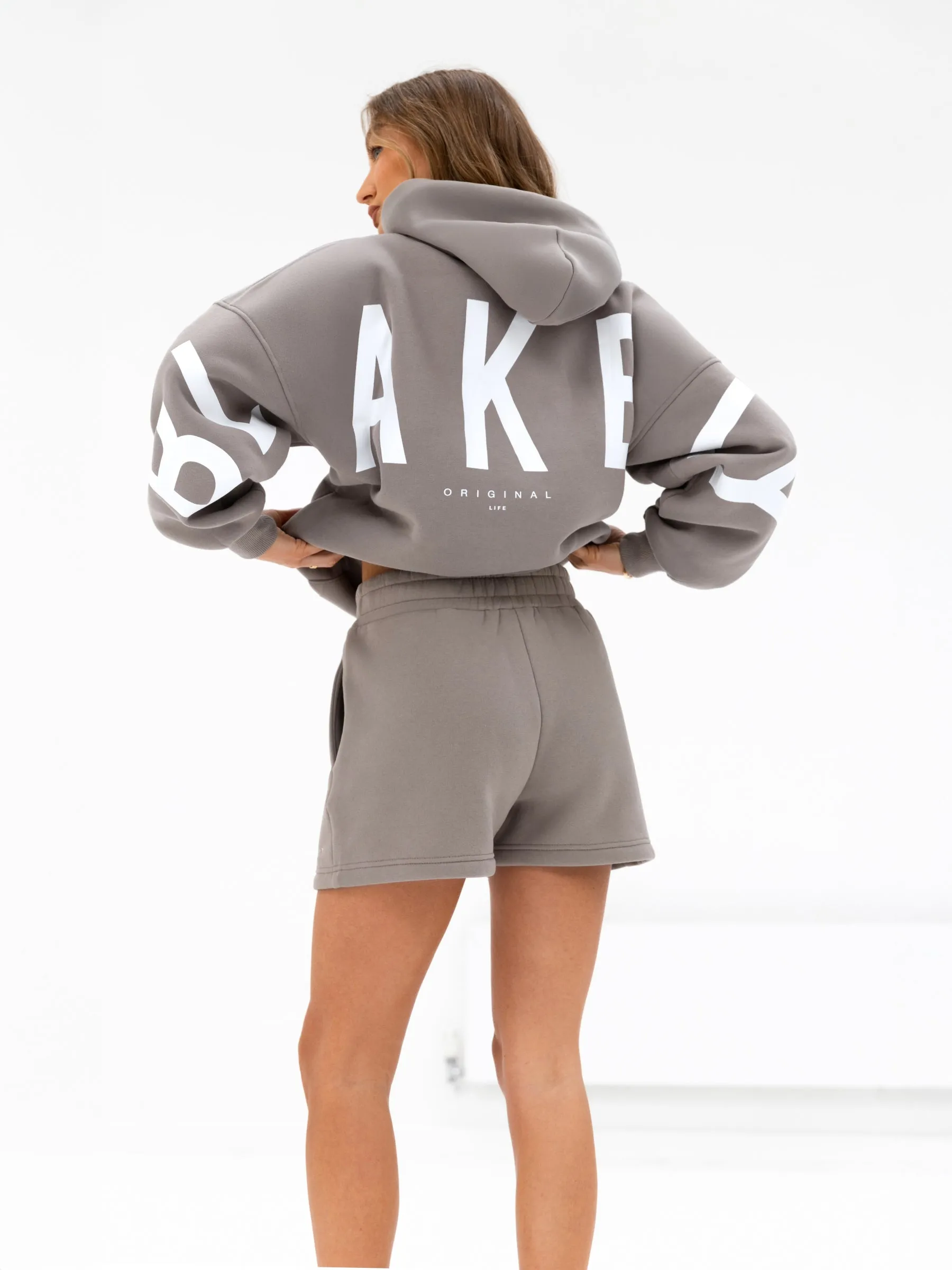 Isabel Oversized Hoodie - Neutral Grey sold by Blakely product image thumbnail 5