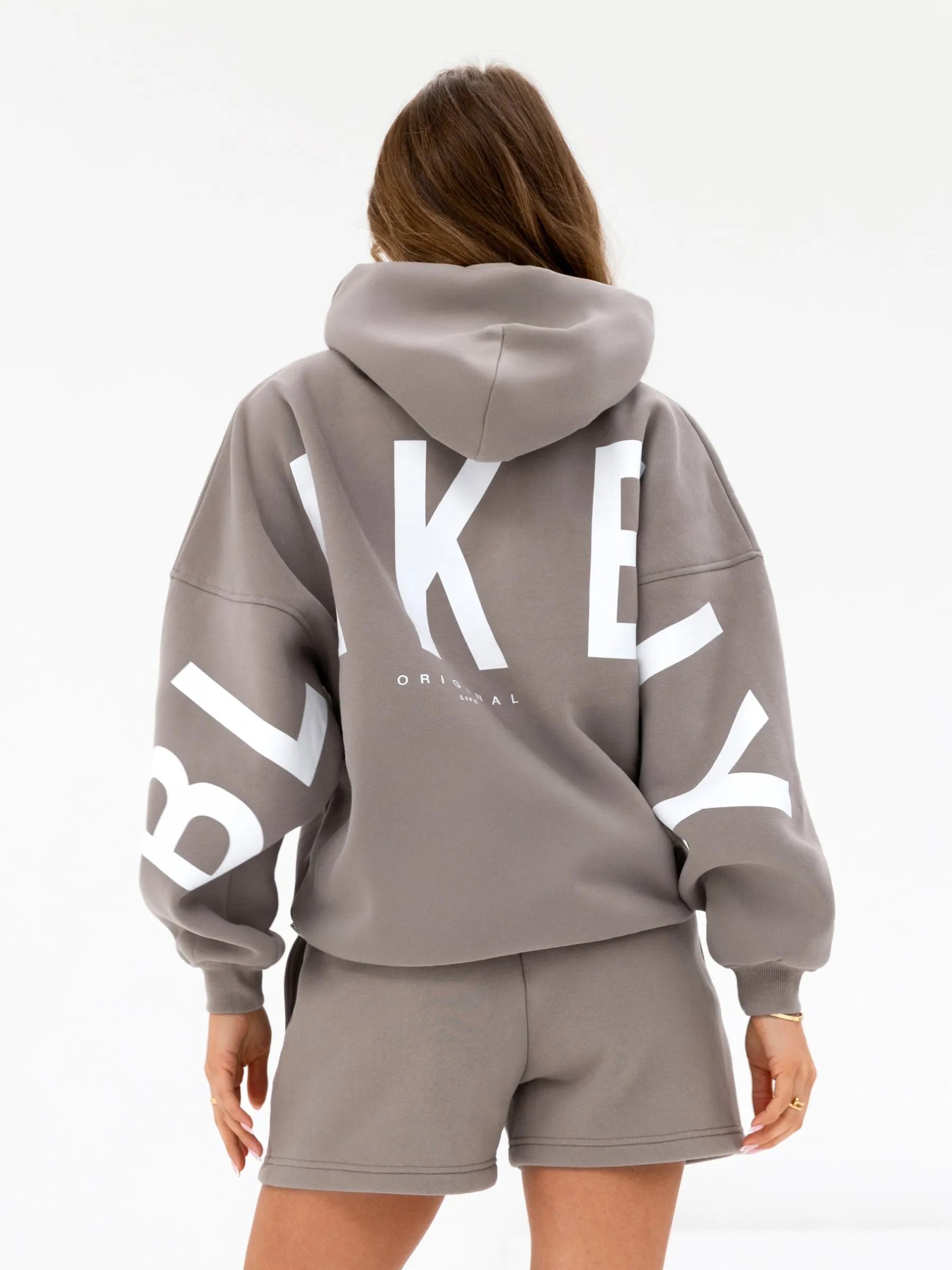 Isabel Oversized Hoodie - Neutral Grey sold by Blakely product image thumbnail 3