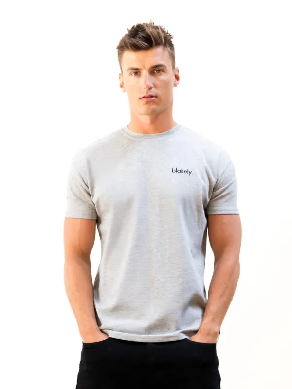 Sami Relaxed T-Shirt - Marl Grey sold by Blakely