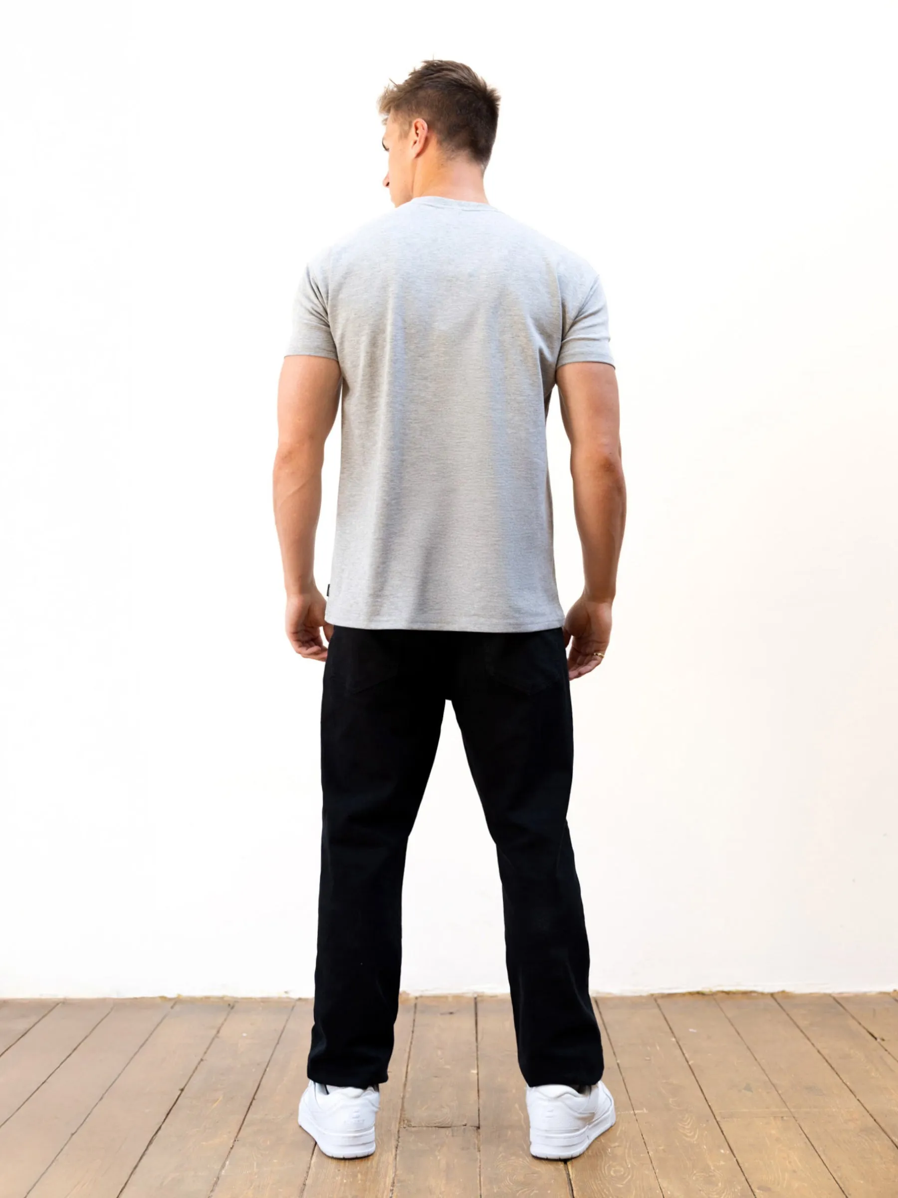 Sami Relaxed T-Shirt - Marl Grey sold by Blakely product image thumbnail 4