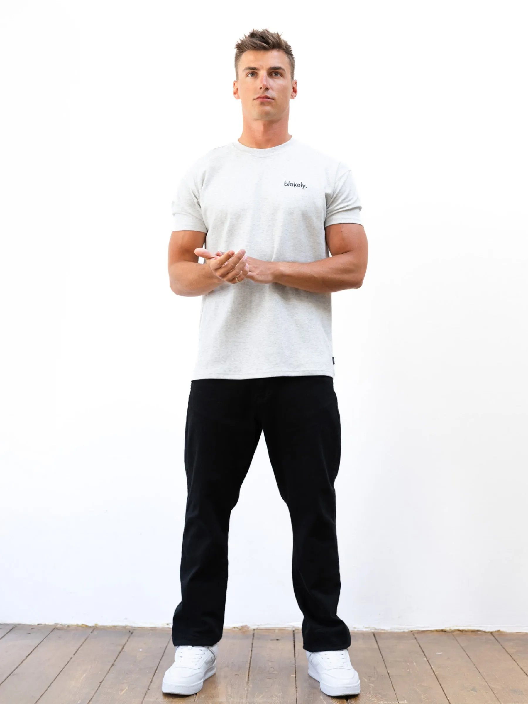 Sami Relaxed T-Shirt - Marl White sold by Blakely product image thumbnail 3