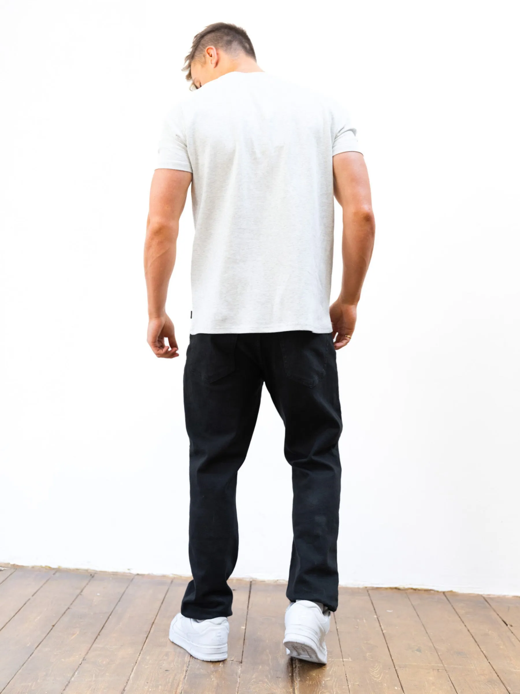 Sami Relaxed T-Shirt - Marl White sold by Blakely product image thumbnail 4