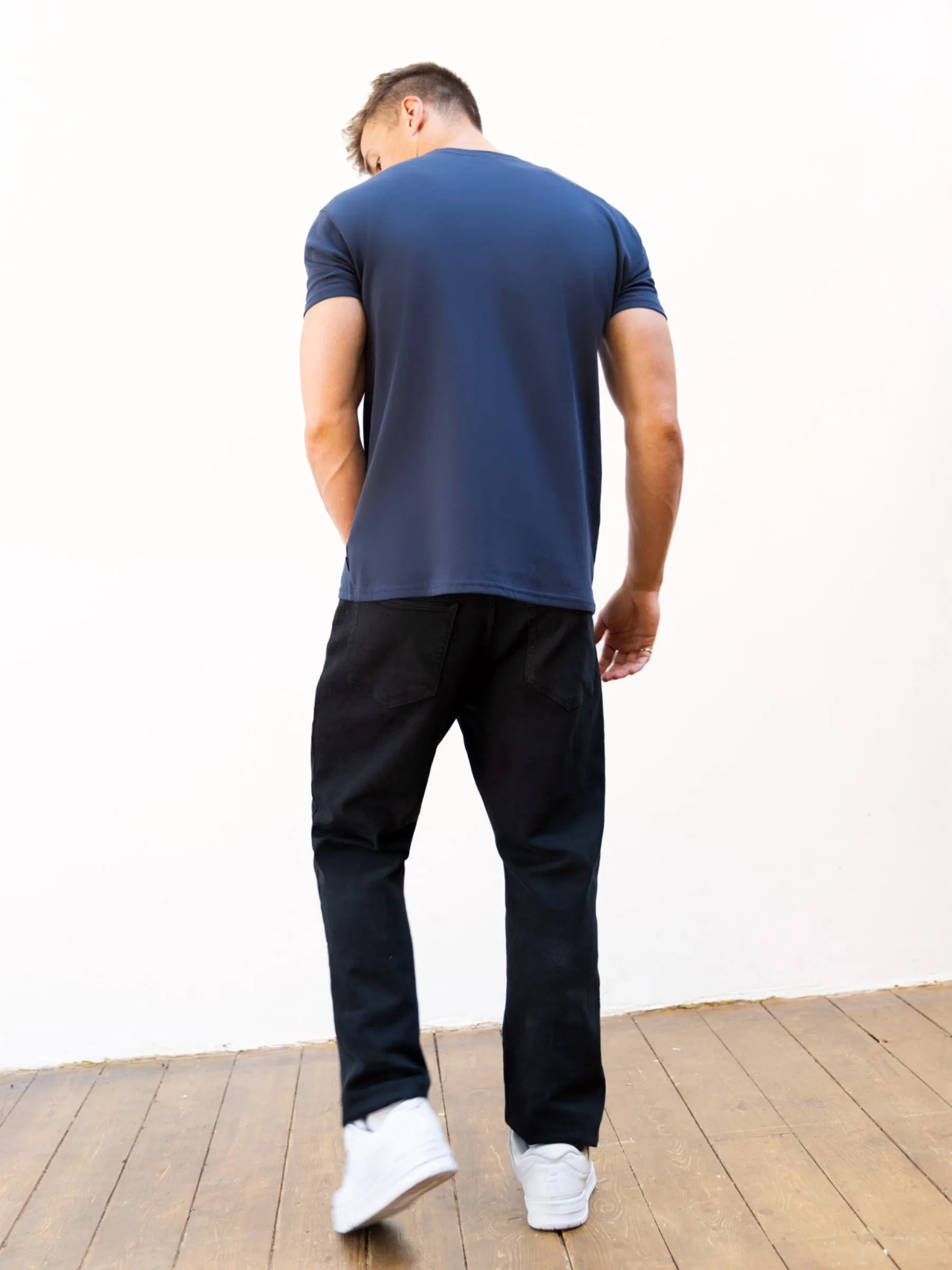 Sami Relaxed T-Shirt - True Navy sold by Blakely product image thumbnail 4