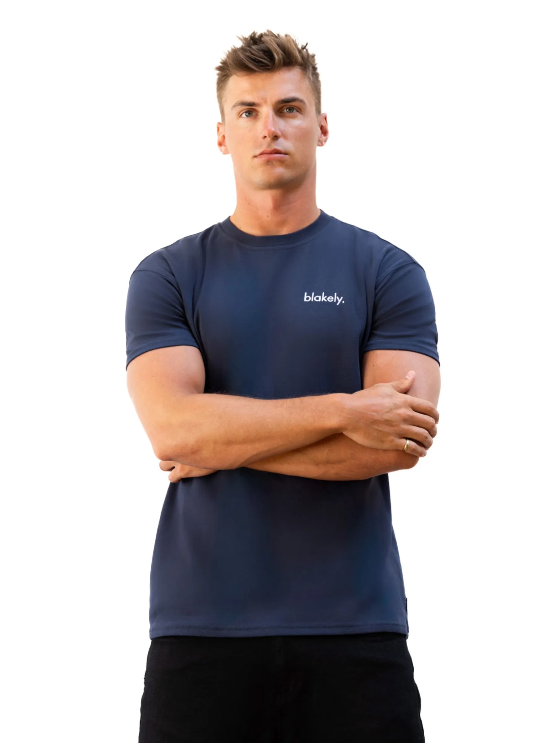 Sami Relaxed T-Shirt - True Navy sold by Blakely