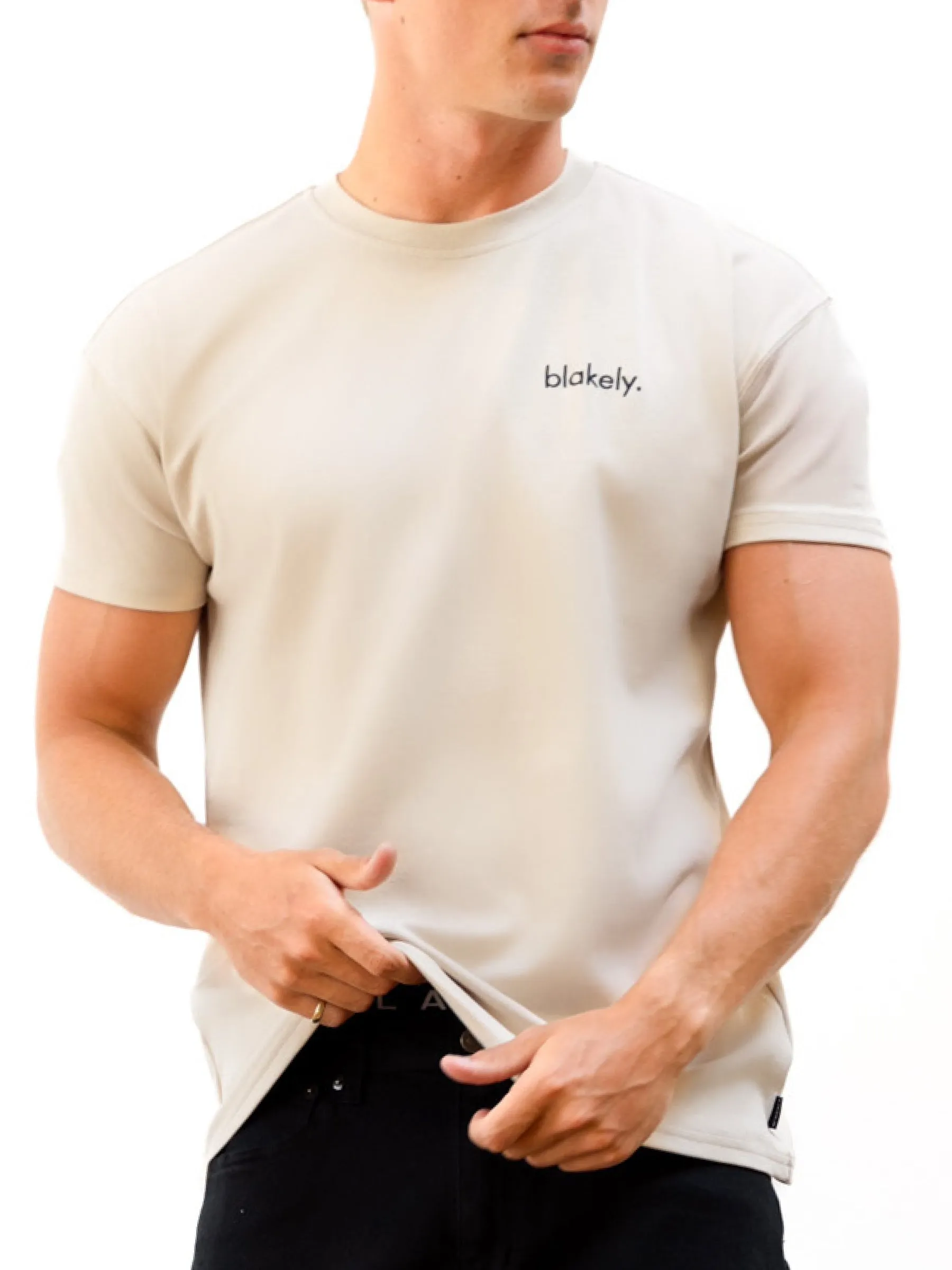 Sami Relaxed T-Shirt - Bone sold by Blakely product image thumbnail 5