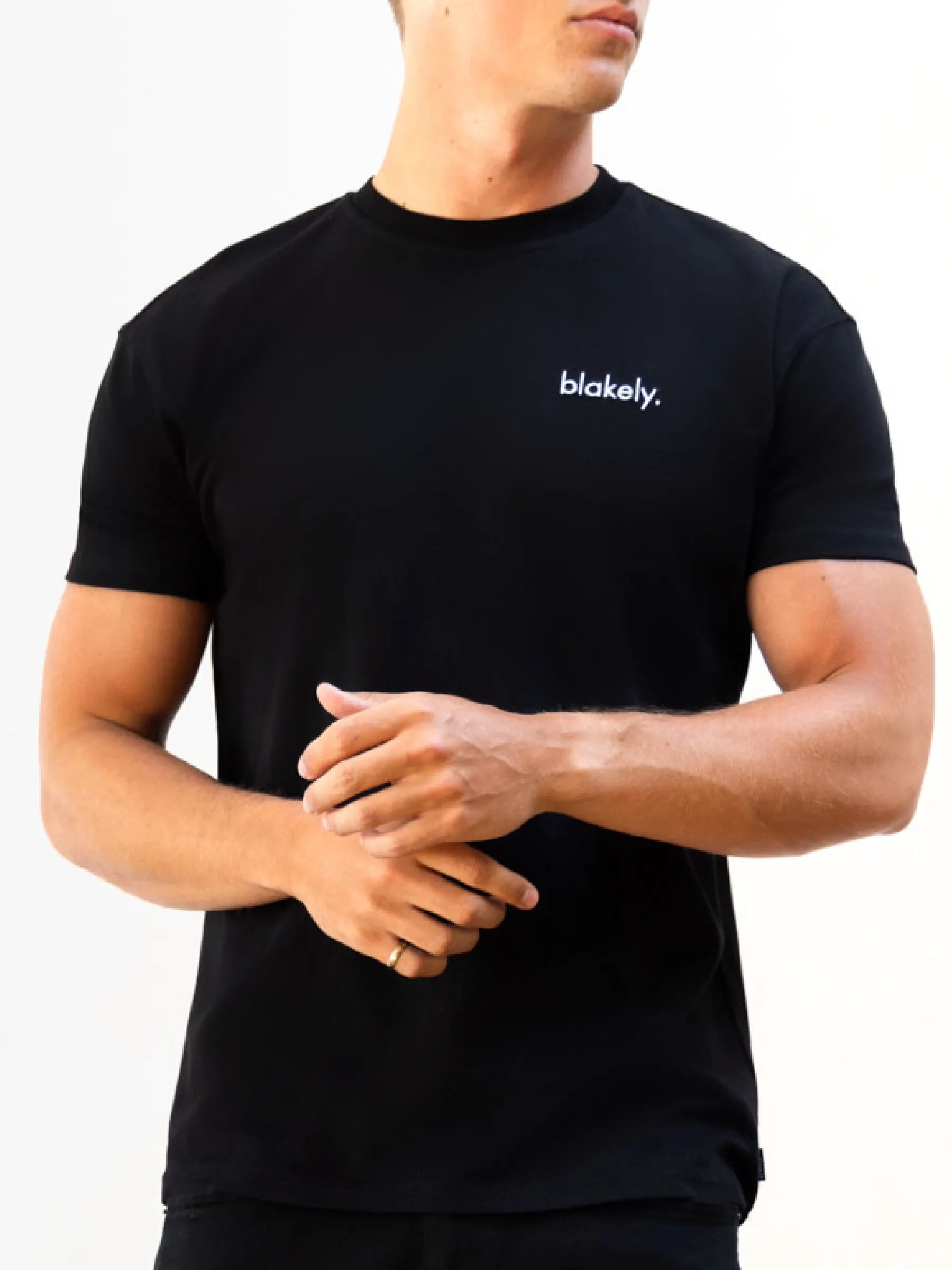 Sami Relaxed T-Shirt - Black sold by Blakely product image thumbnail 5