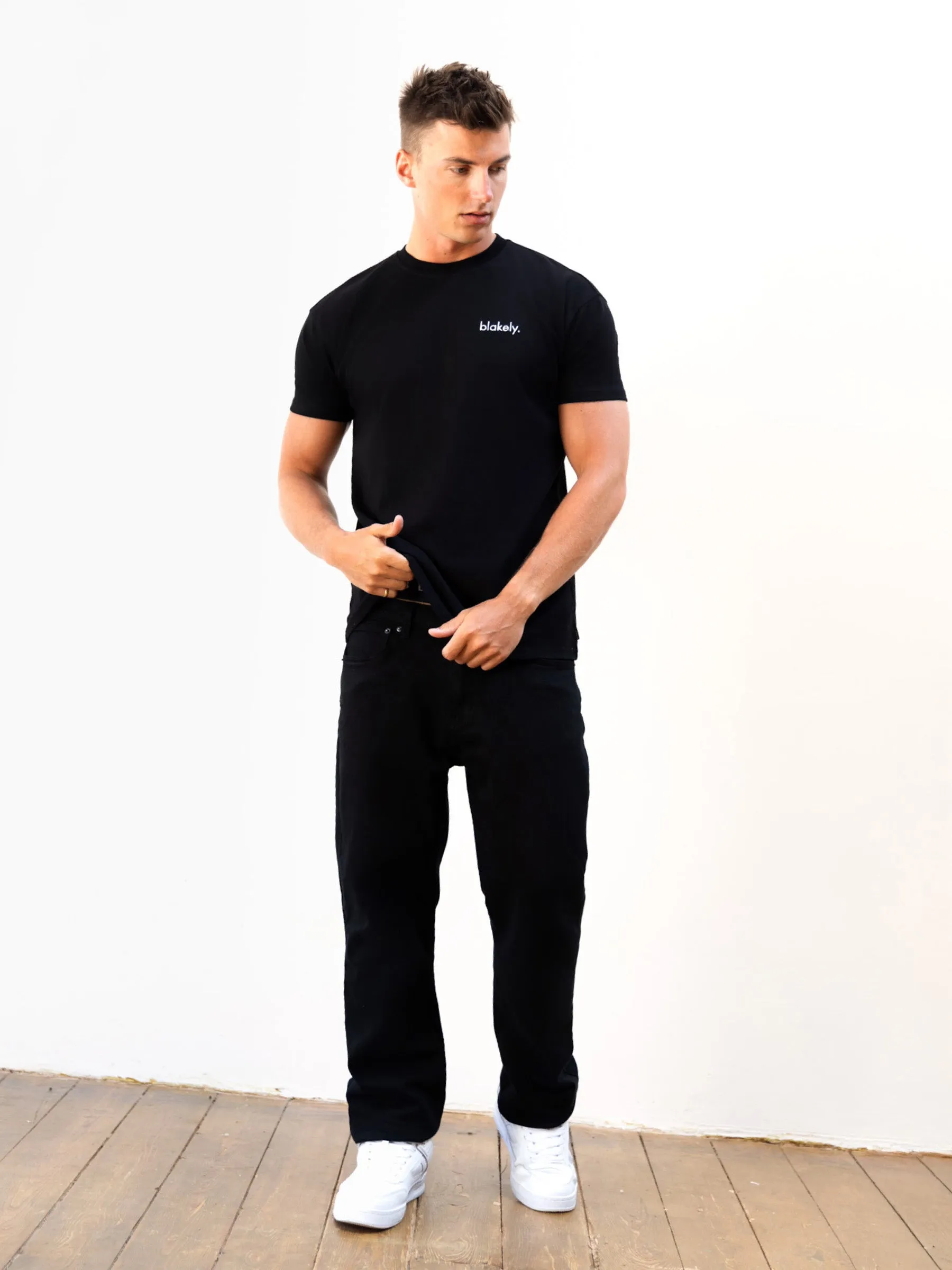 Sami Relaxed T-Shirt - Black sold by Blakely product image thumbnail 3