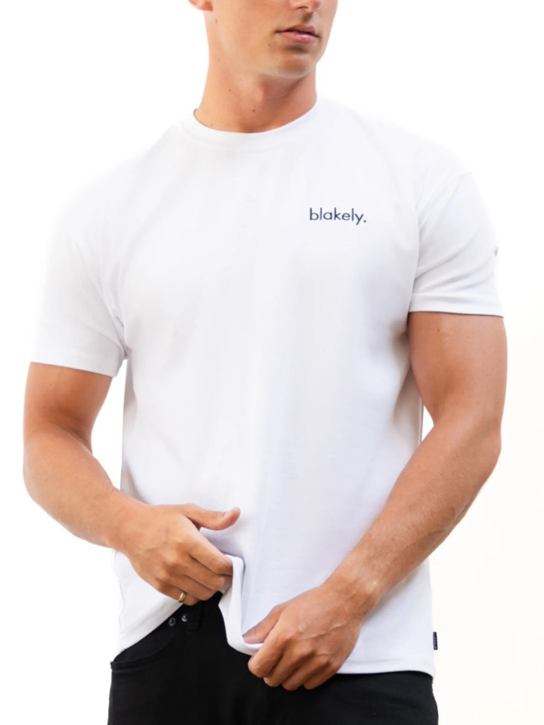Sami Relaxed T-Shirt - White sold by Blakely product image thumbnail 5
