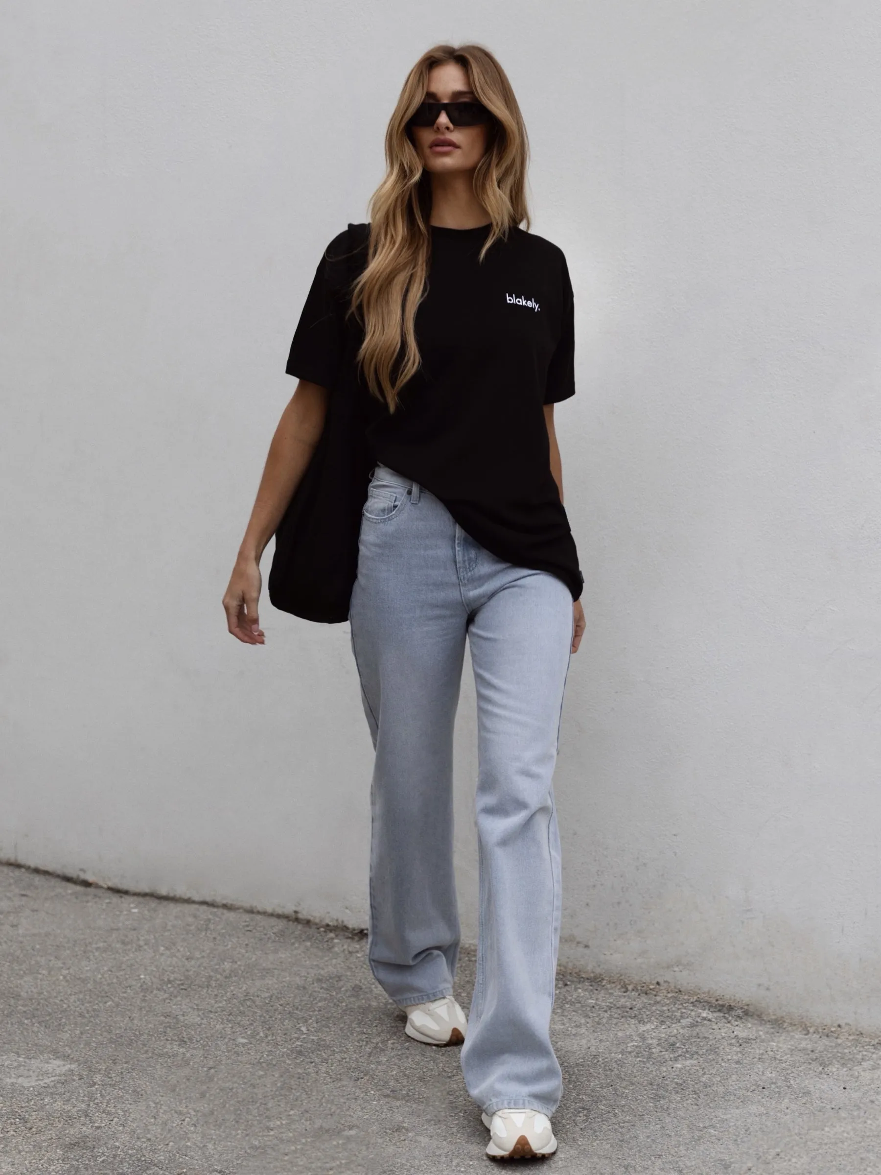 Sami Oversized T-Shirt - Black sold by Blakely product image thumbnail 3