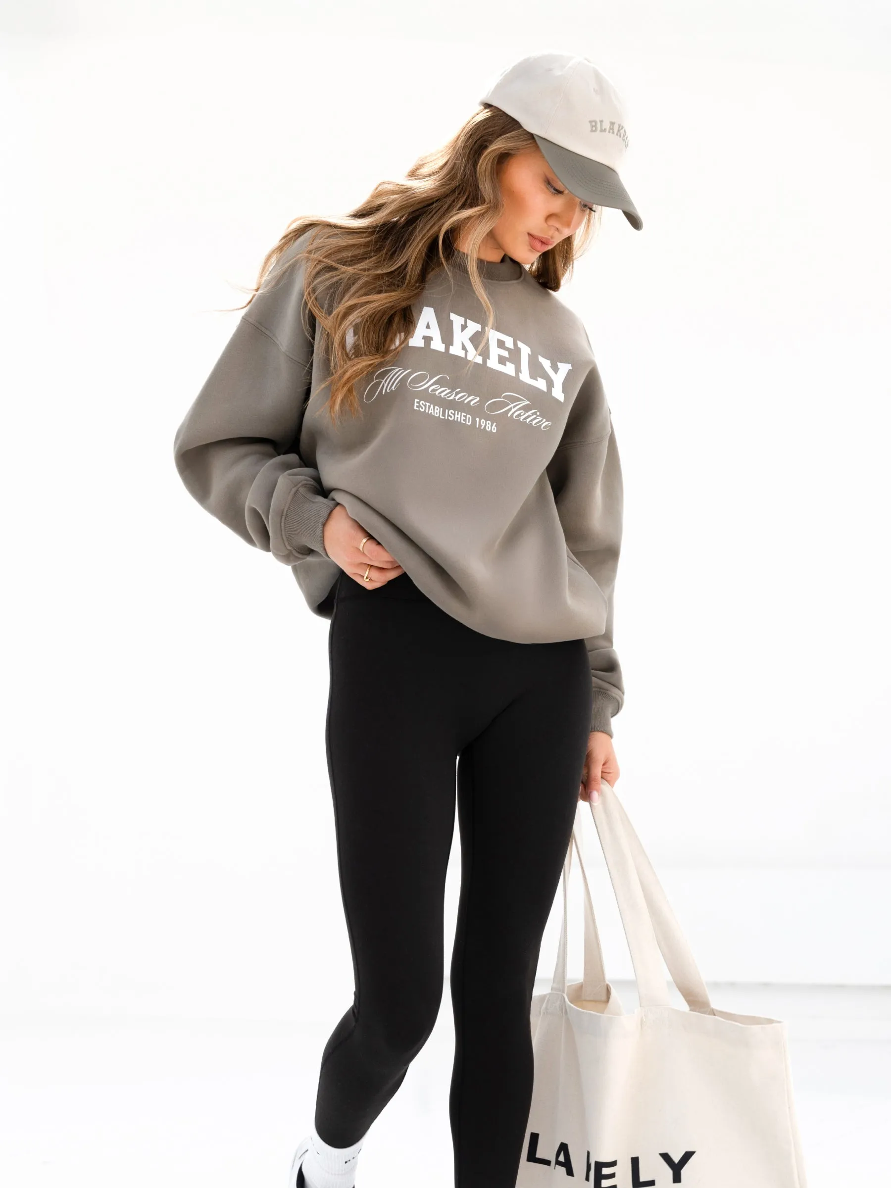 Melrose Oversized Jumper - Safari Green sold by Blakely product image thumbnail 5