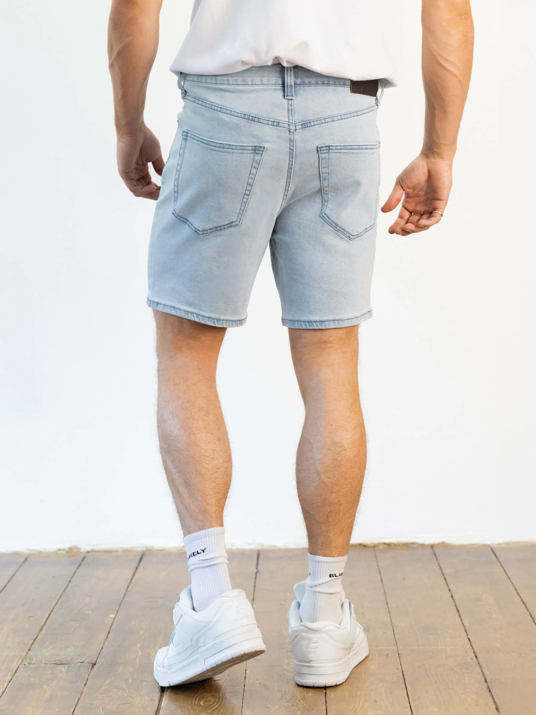 Blakely Denim Shorts - Blue sold by Blakely product image thumbnail 4
