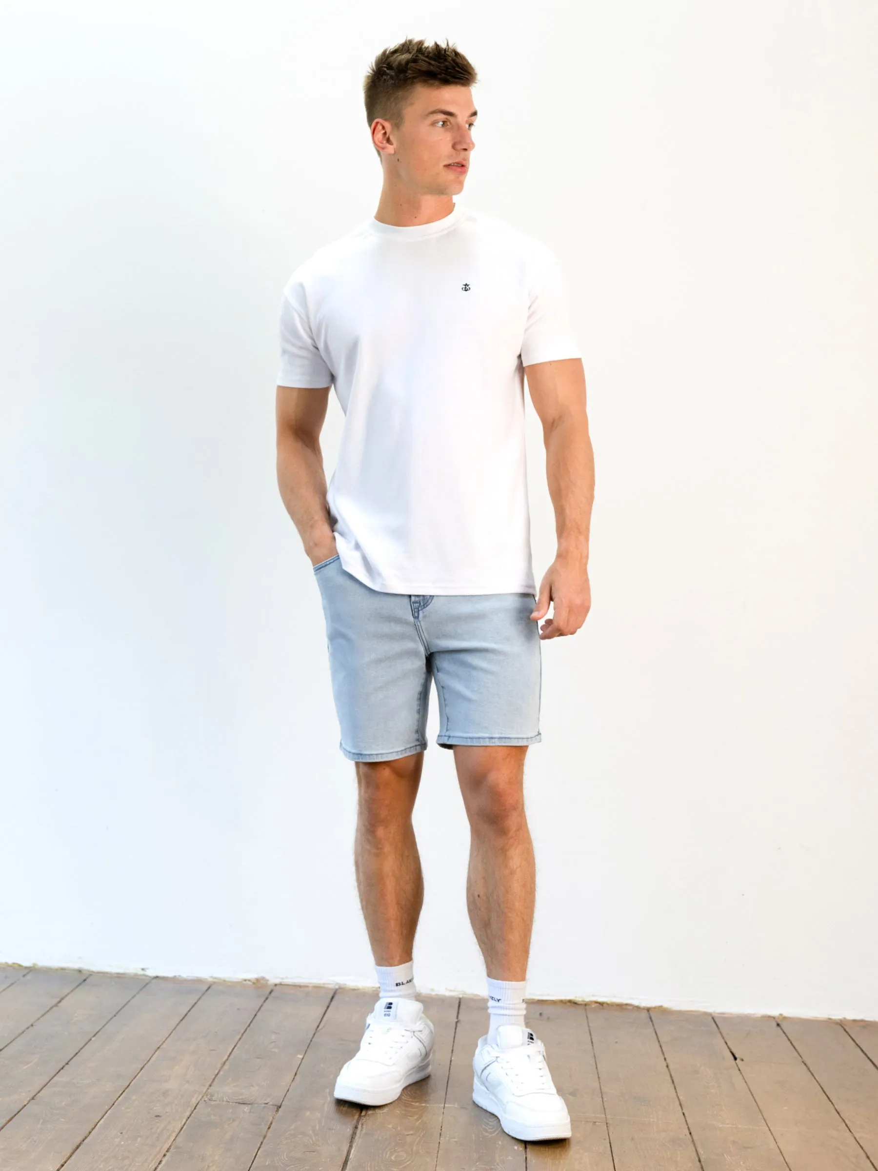 Blakely Denim Shorts - Blue sold by Blakely product image thumbnail 5