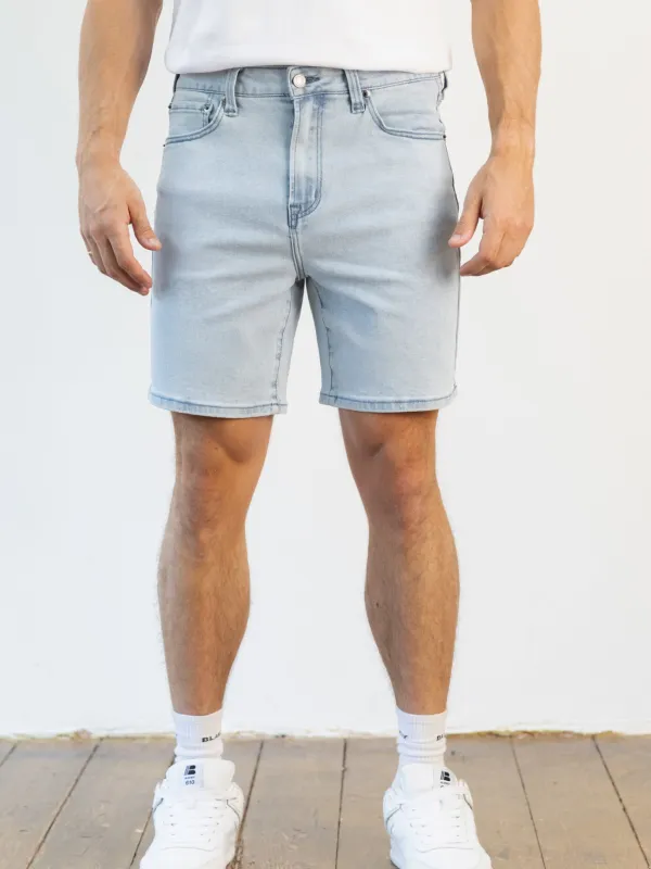 Blakely Denim Shorts - Blue sold by Blakely