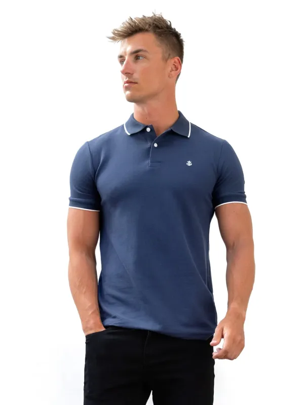 Sonoma Polo Shirt - Navy sold by Blakely