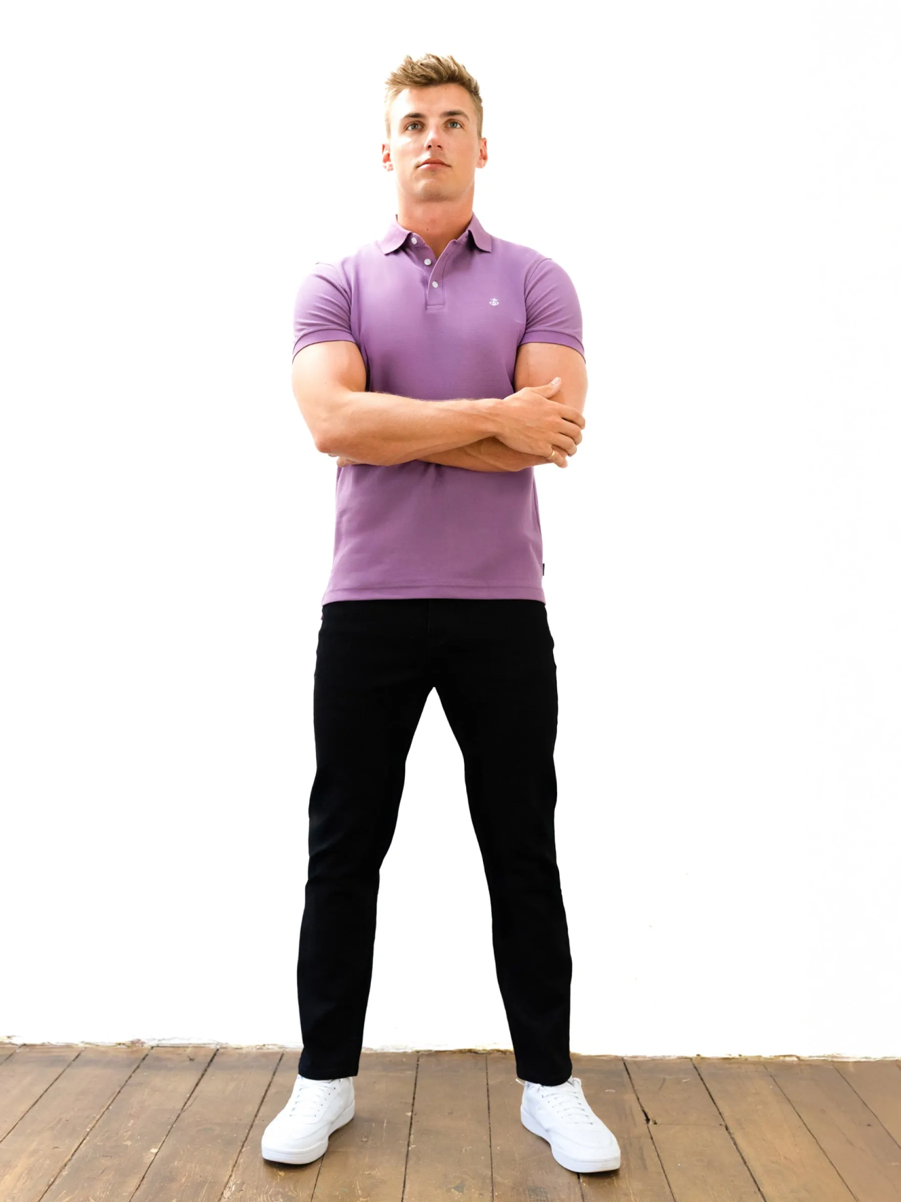 Andorra Polo Shirt - Purple sold by Blakely product image thumbnail 5