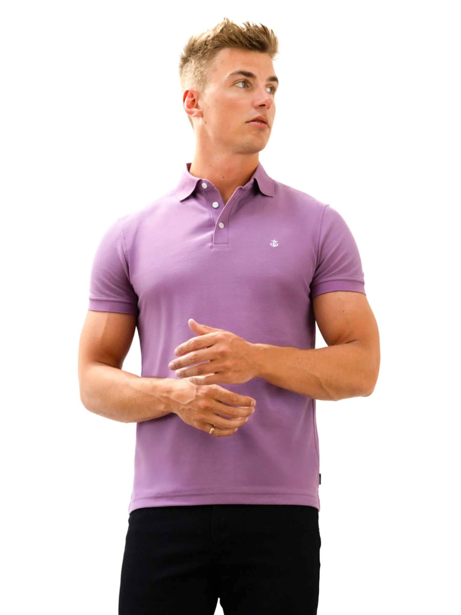 Andorra Polo Shirt - Purple sold by Blakely