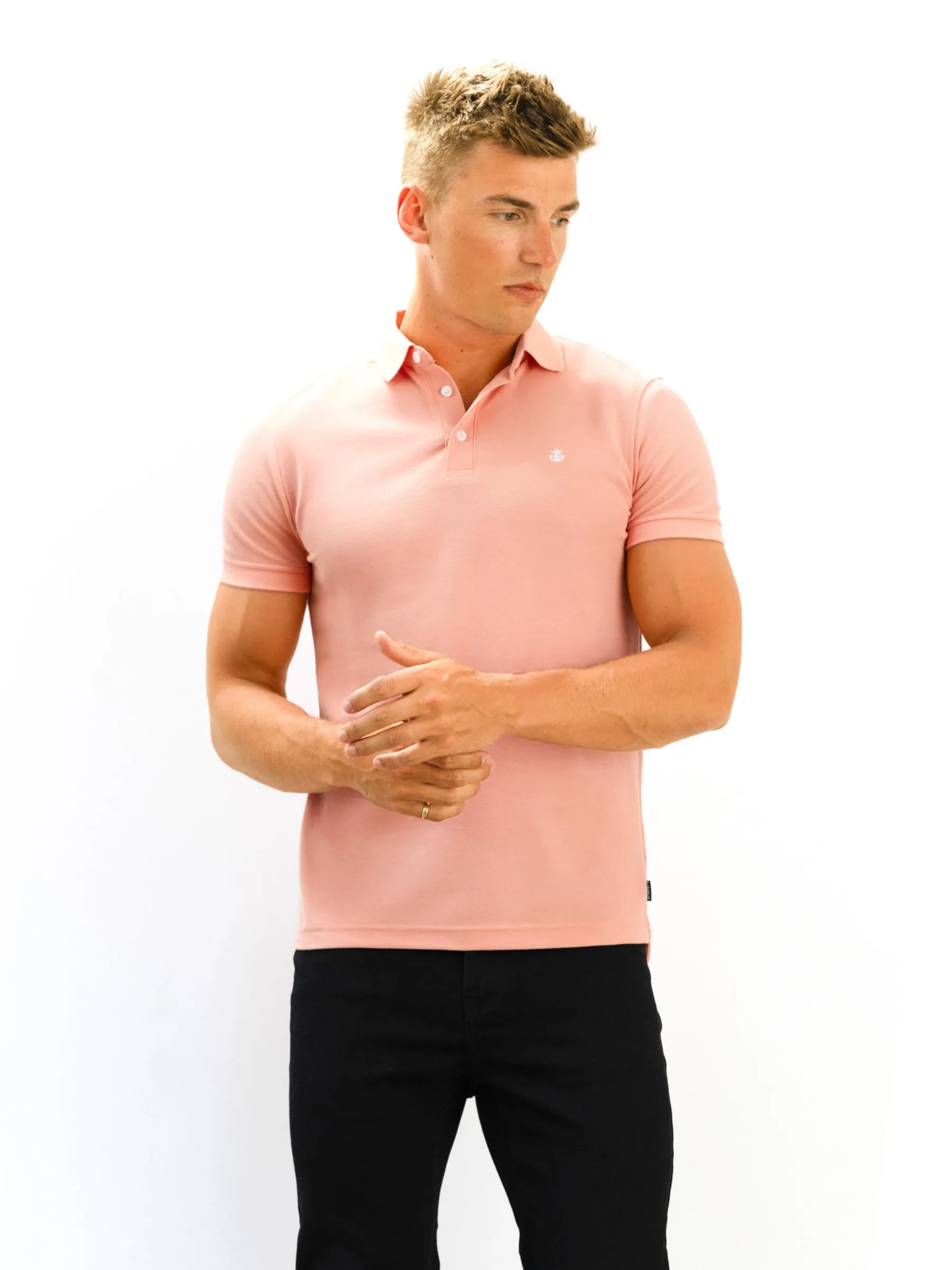 Andorra Polo Shirt - Pink sold by Blakely product image thumbnail 3