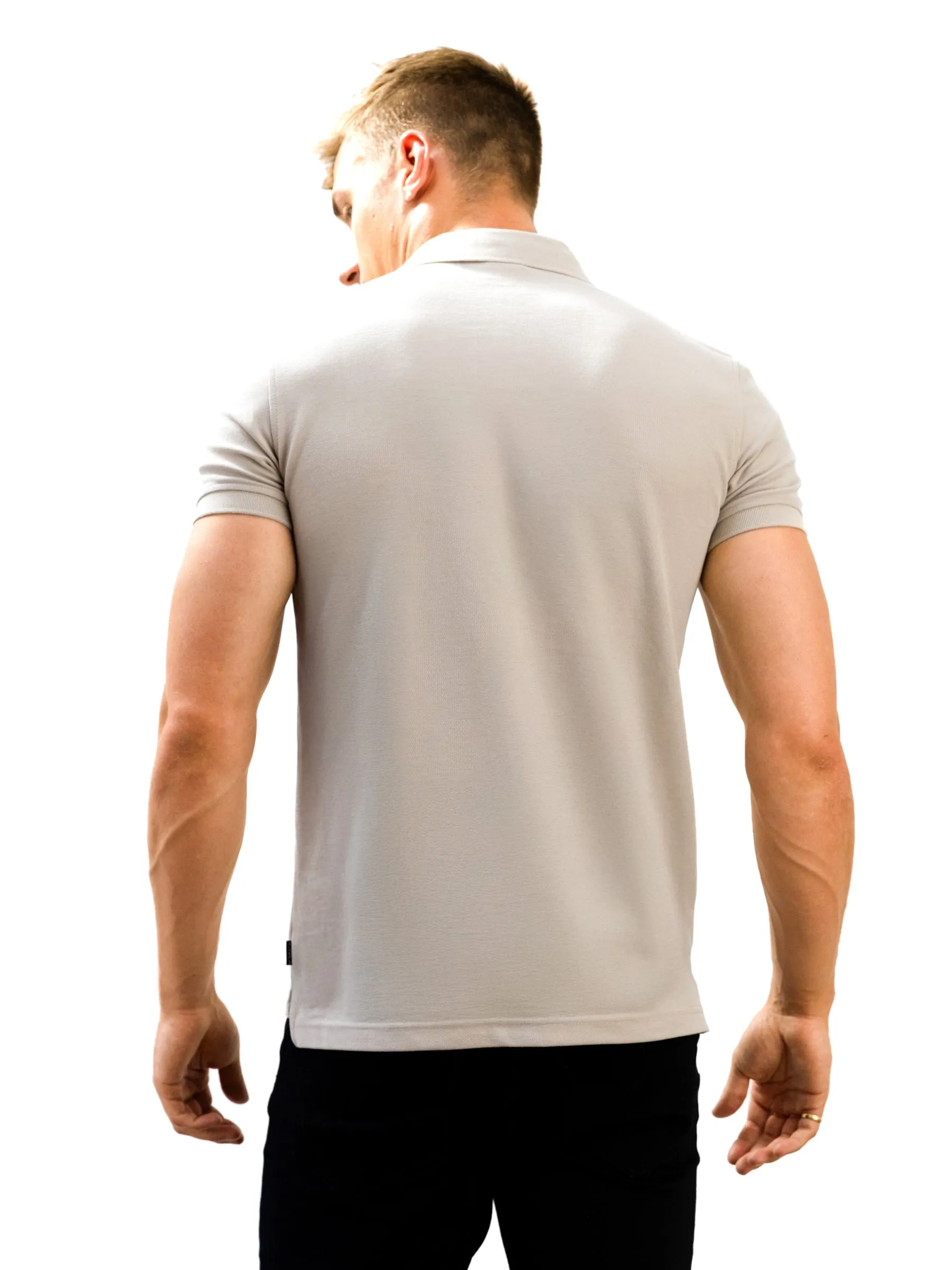 Andorra Polo Shirt - Tan sold by Blakely product image thumbnail 4