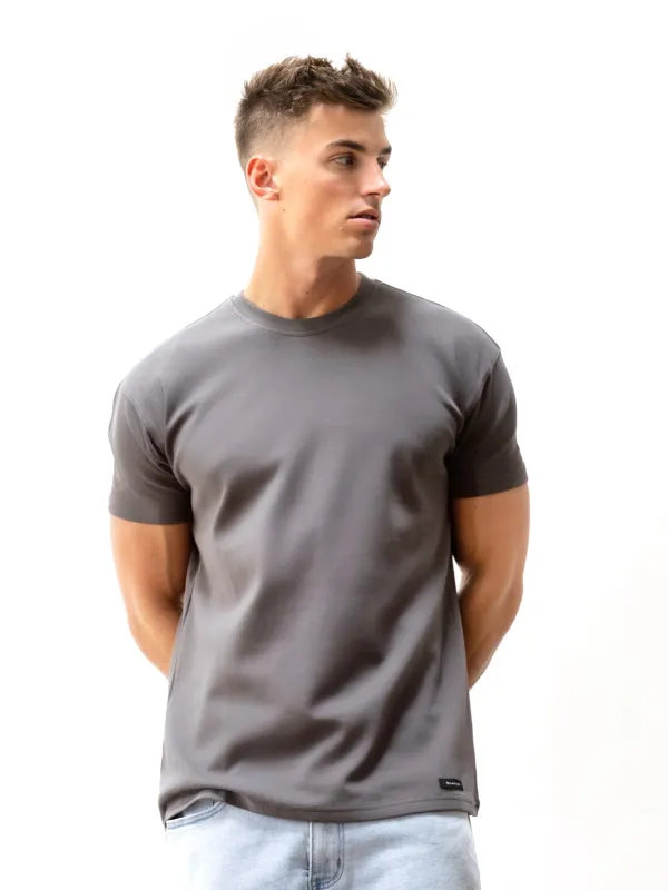 Otis Relaxed T-Shirt - Charcoal sold by Blakely