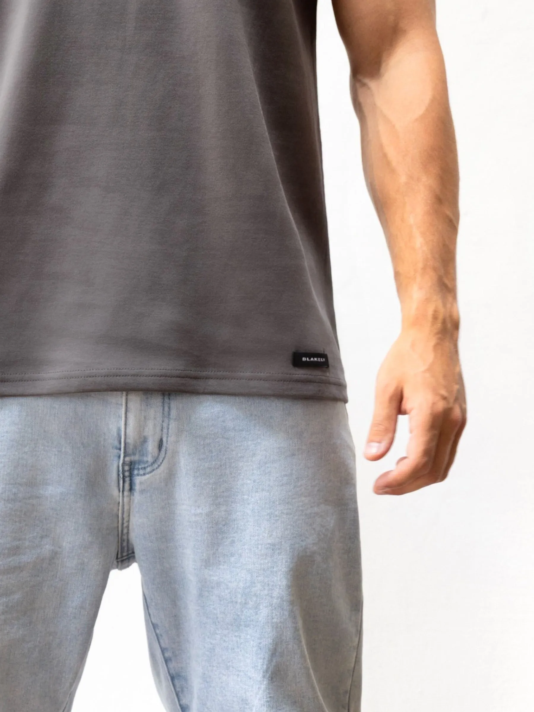 Otis Relaxed T-Shirt - Charcoal sold by Blakely product image thumbnail 5