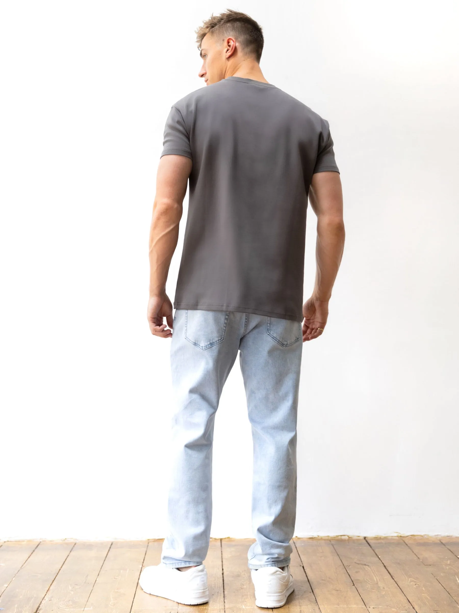 Otis Relaxed T-Shirt - Charcoal sold by Blakely product image thumbnail 4