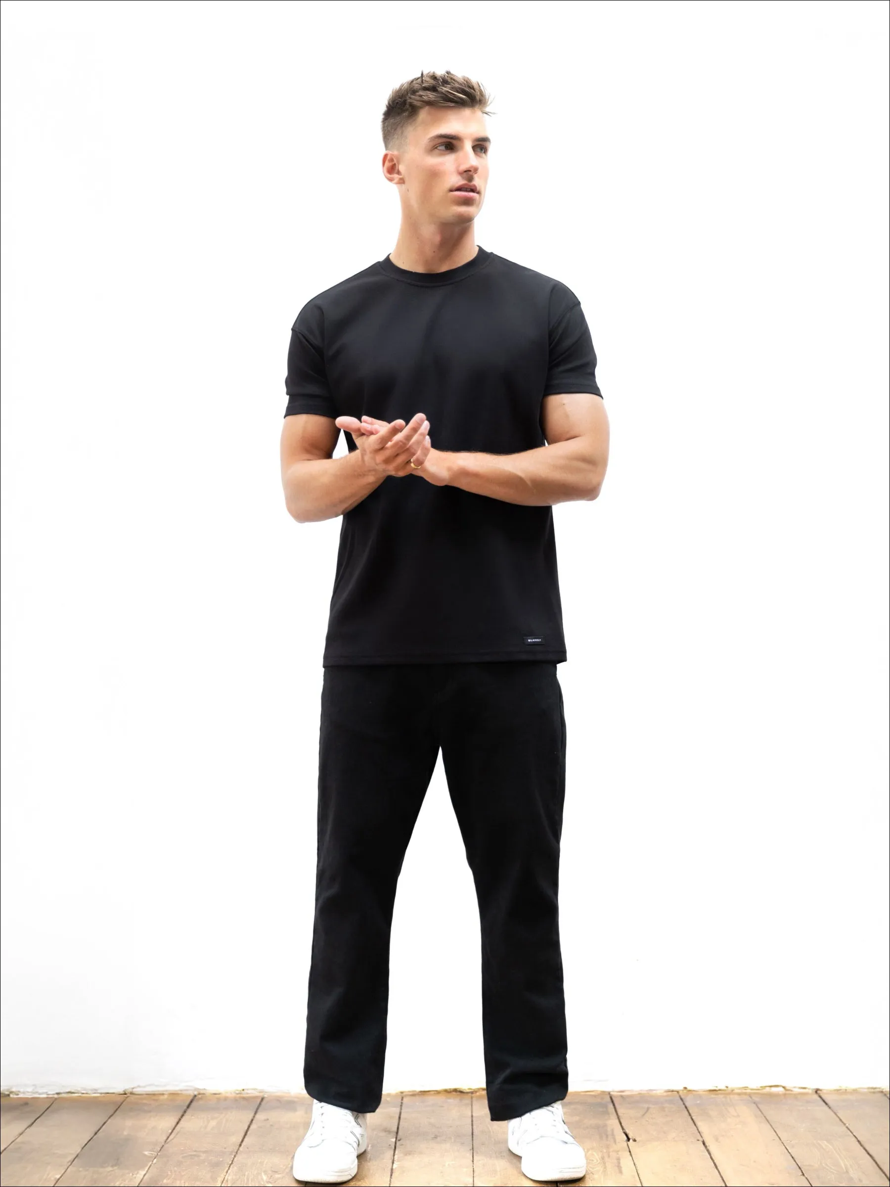 Otis Relaxed T-Shirt - Black sold by Blakely product image thumbnail 3