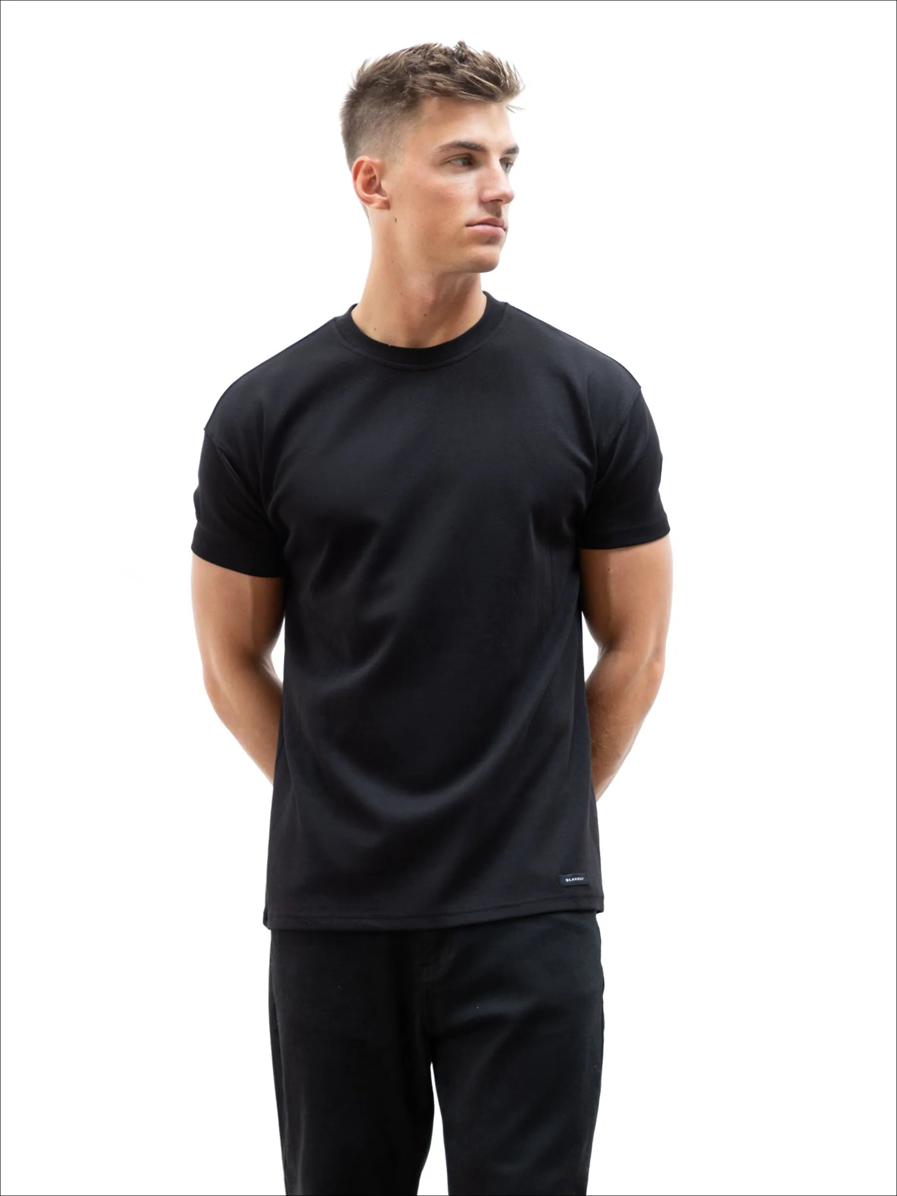 Otis Relaxed T-Shirt - Black sold by Blakely product image thumbnail 2