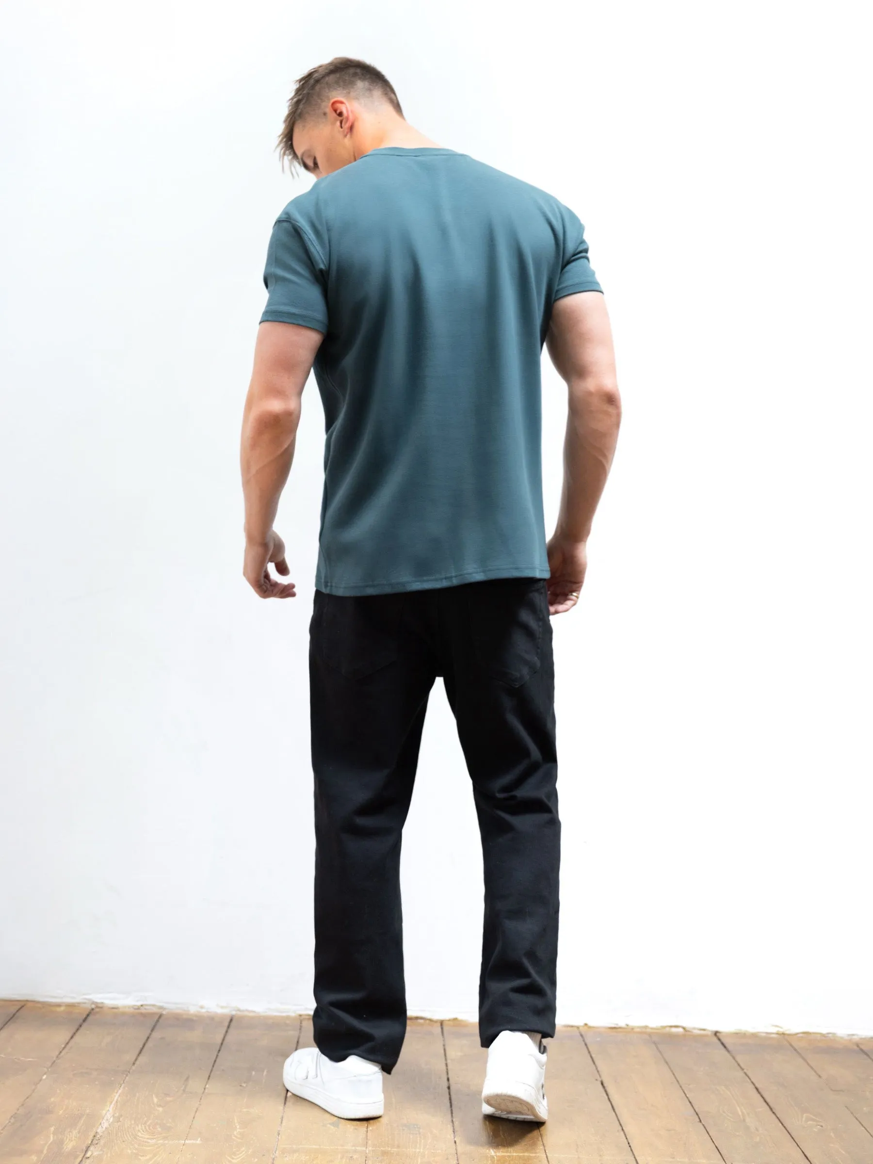 Otis Relaxed T-Shirt - Teal Green sold by Blakely product image thumbnail 4