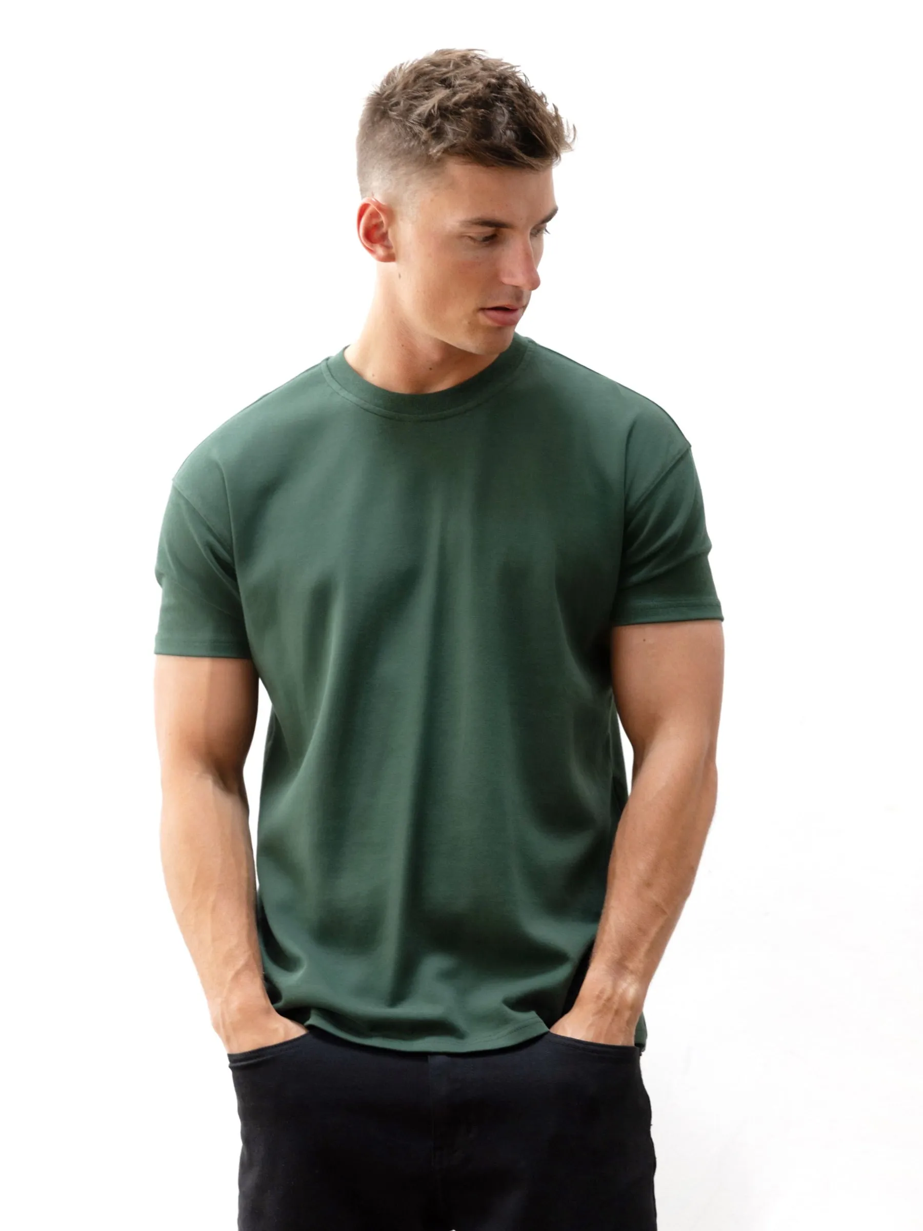 Otis Relaxed T-Shirt - Forest Green sold by Blakely product image thumbnail 2