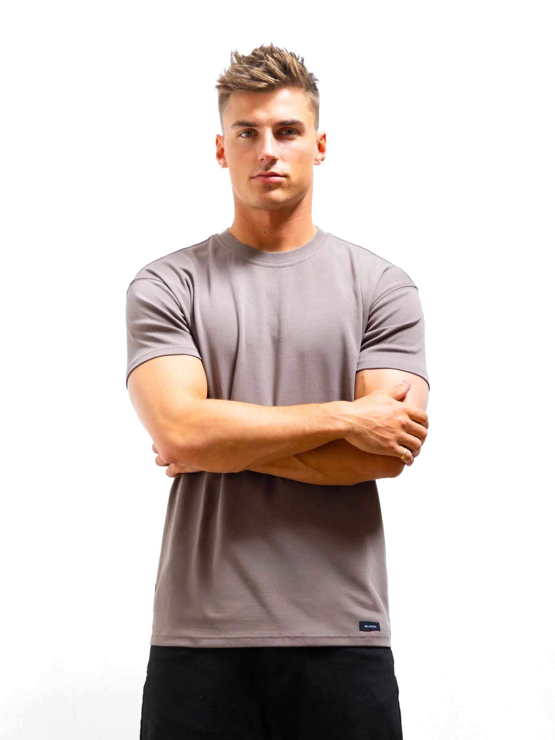 Otis Relaxed T-Shirt - Brown sold by Blakely