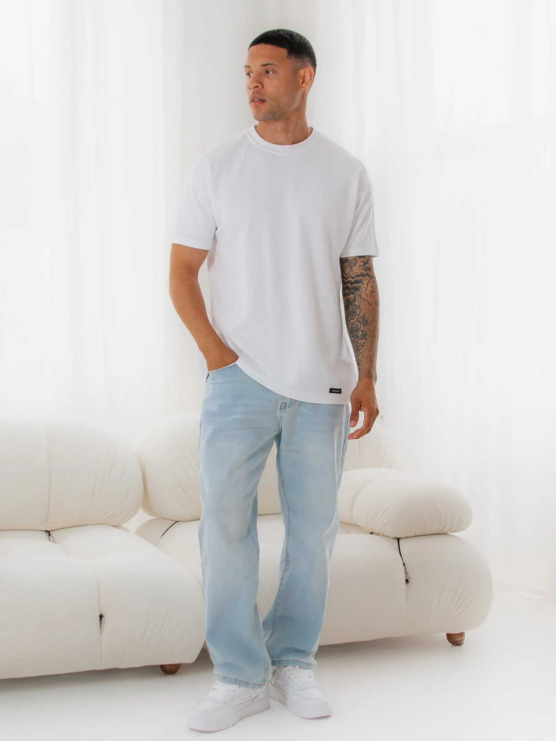 Otis Relaxed T-Shirt - White sold by Blakely product image thumbnail 3