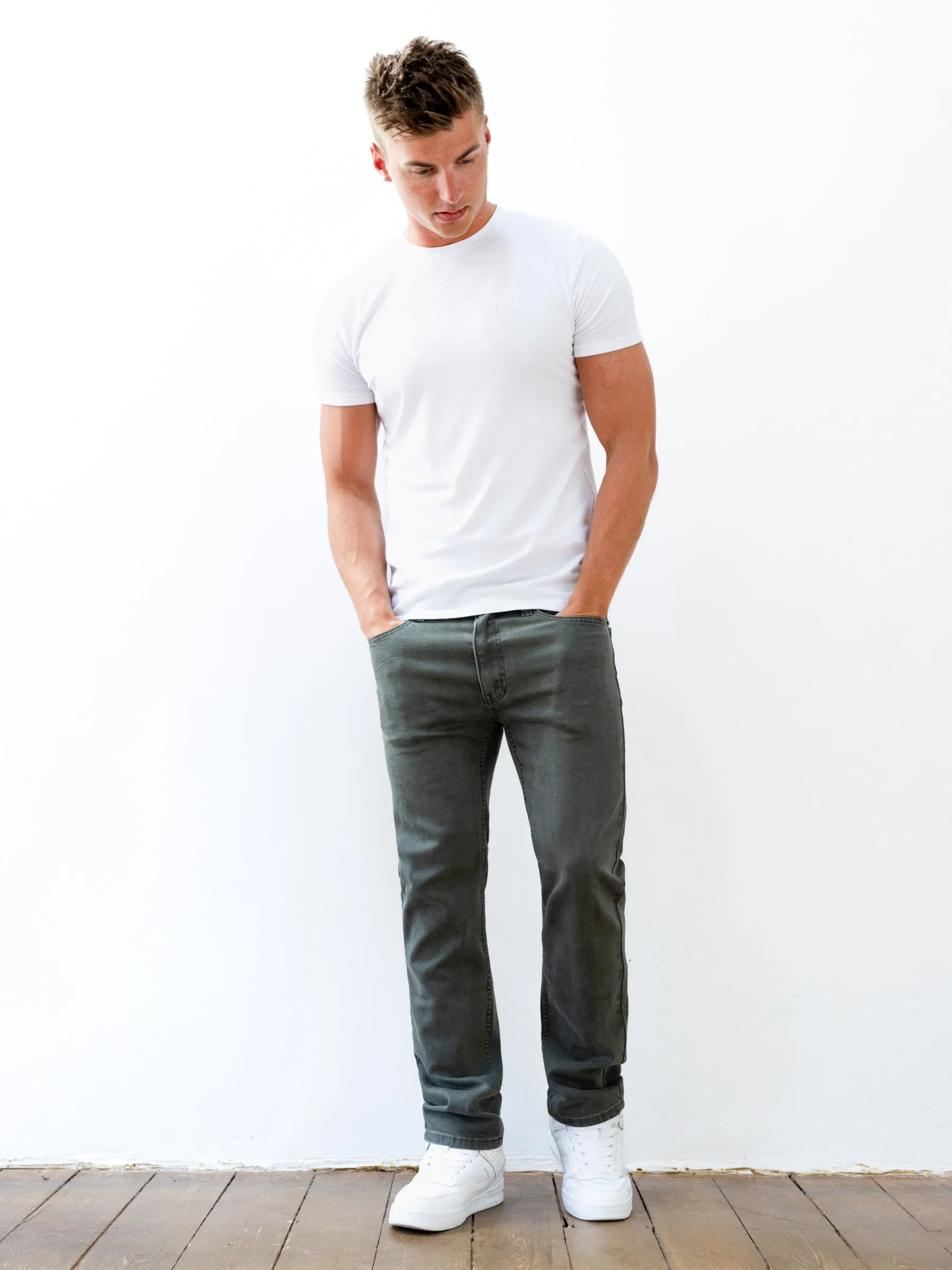 Vol.13 Straight Jeans - Khaki sold by Blakely product image thumbnail 5