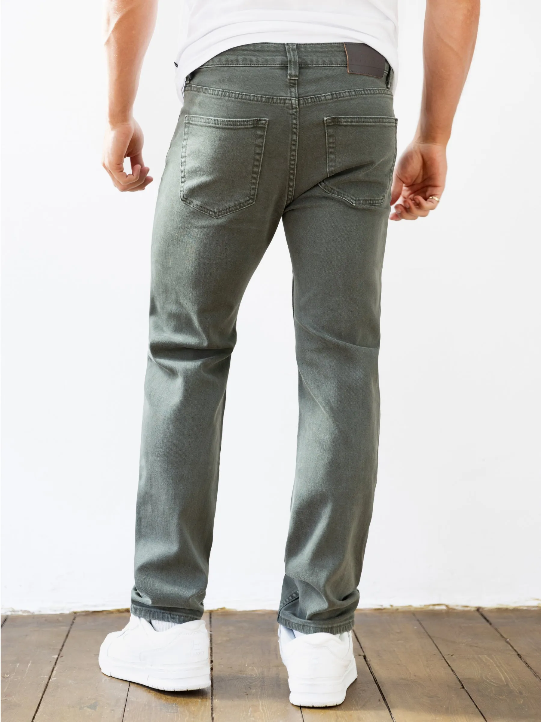 Vol.13 Straight Jeans - Khaki sold by Blakely product image thumbnail 2