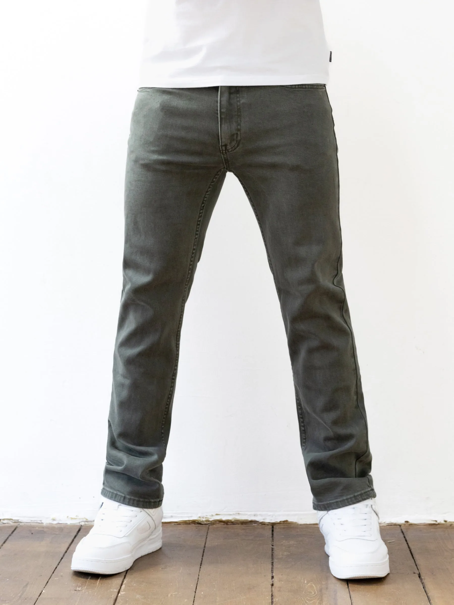 Vol.13 Straight Jeans - Khaki sold by Blakely